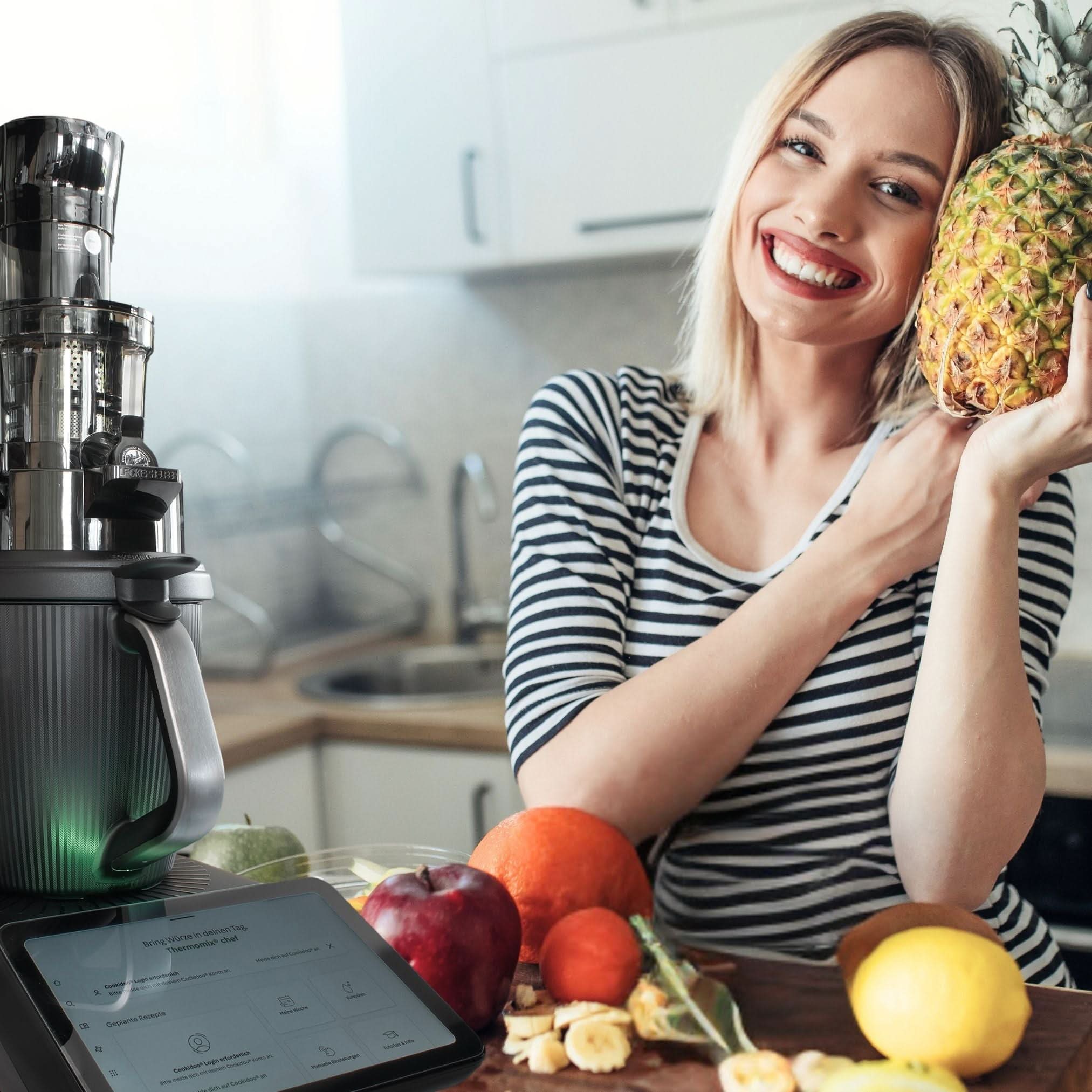 SaftPro | Slowjuicer / Entsafter inkl. Adapter für Thermomix TM7 - Wundermix GmbH