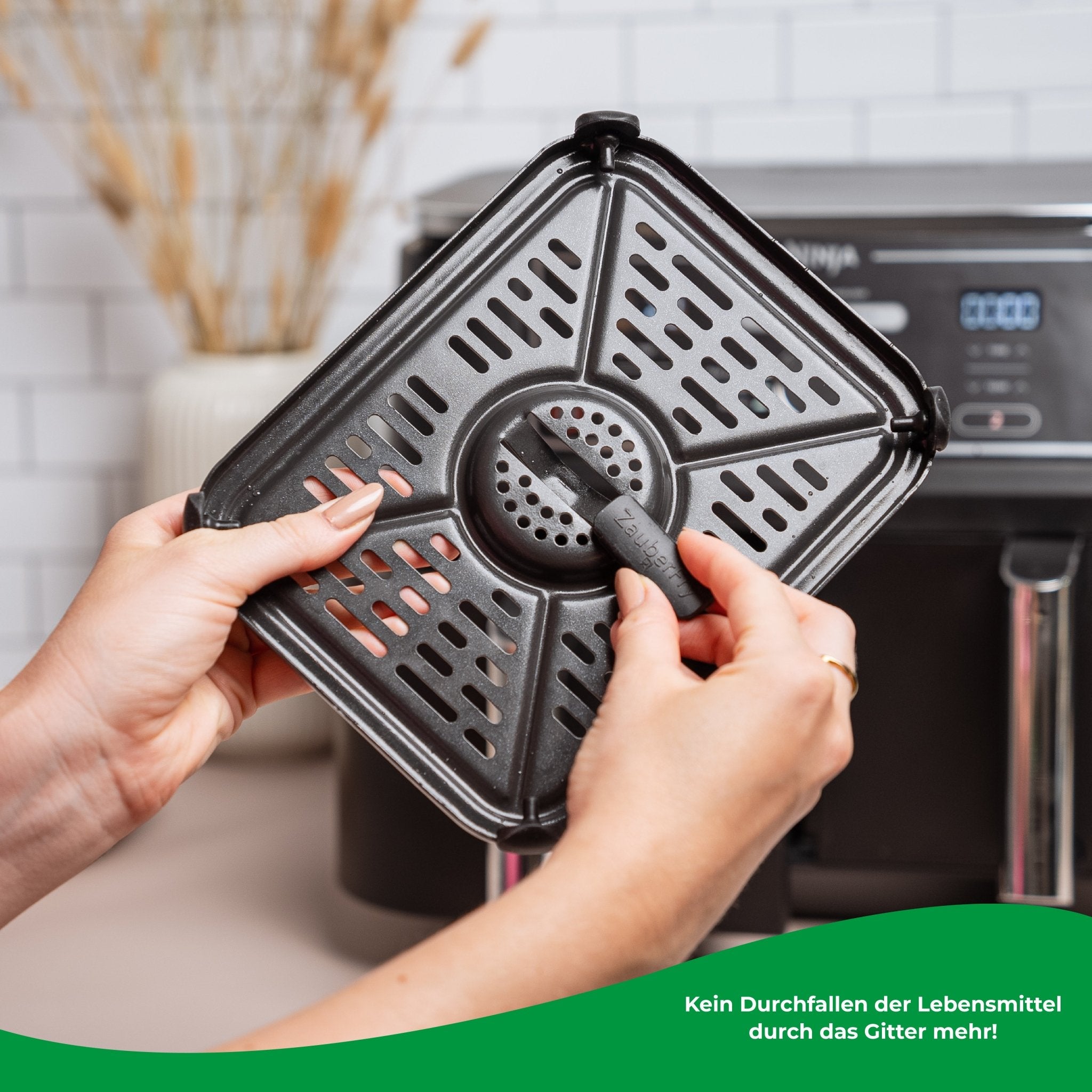 ZauberFry - Gitterstöpsel kompatibel mit Ninja Airfryer (2er - Set) - Wundermix GmbH