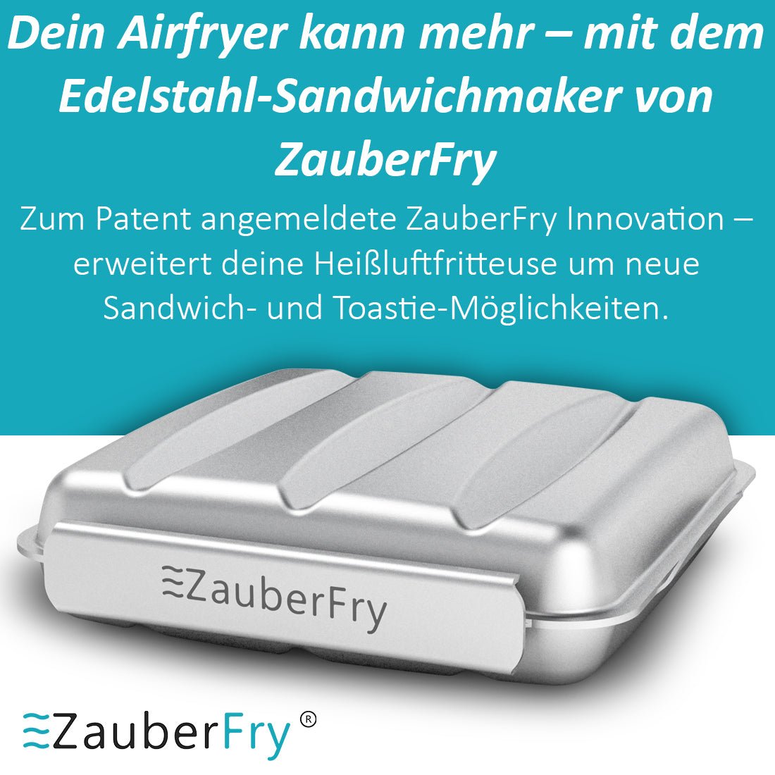 ZauberFry | Sandwichmaker für Airfryer