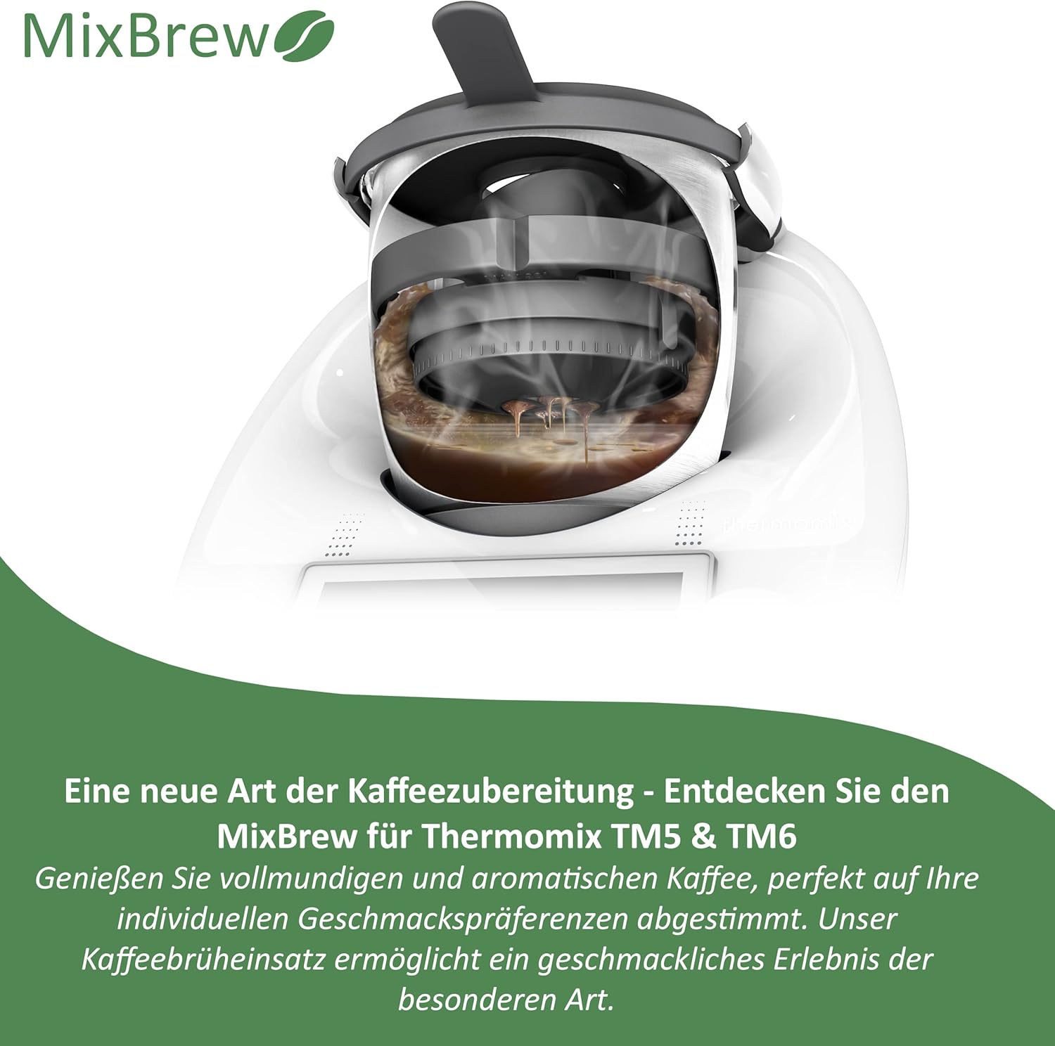 MixBrew® | Kaffeebrüheinsatz für Thermomix TM6, TM5
