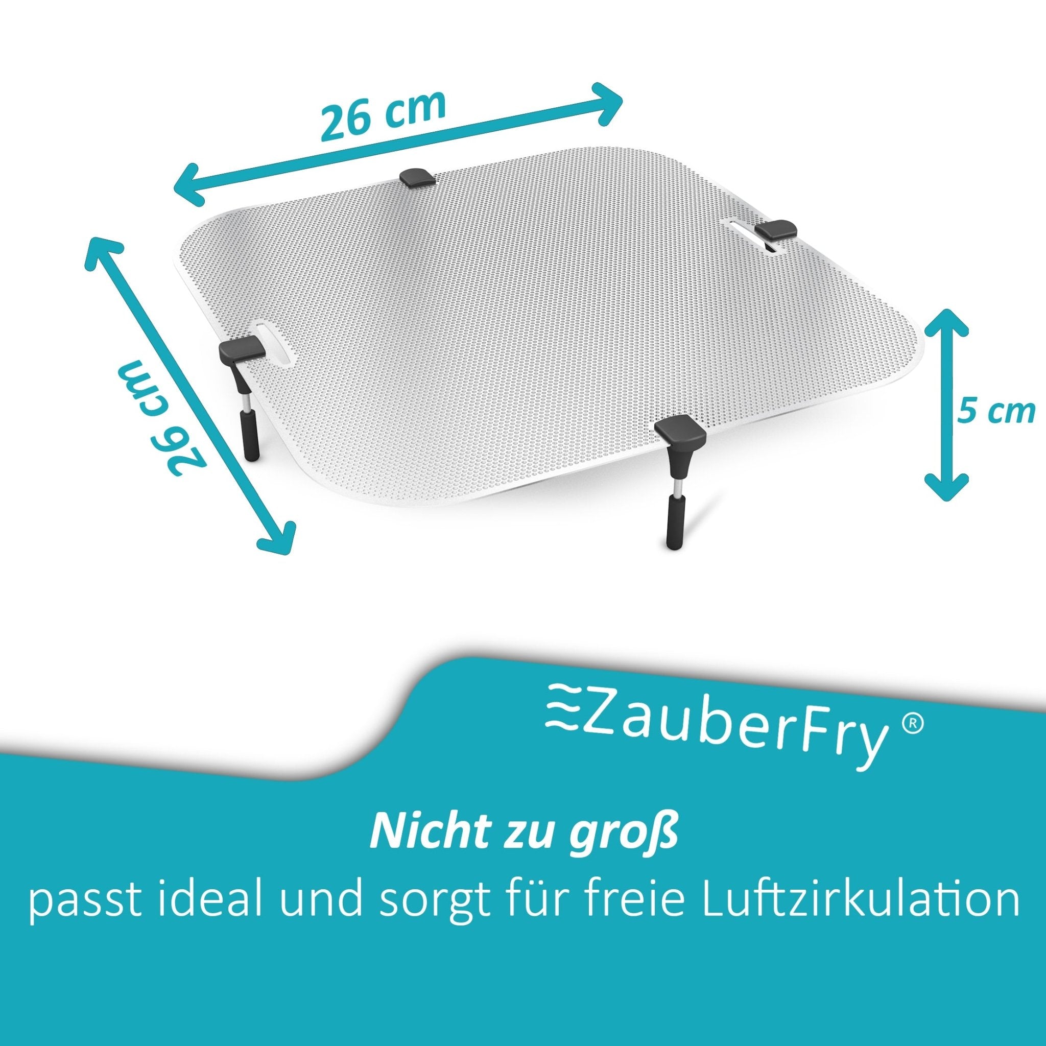 ZauberFry | Spritzschutz für Tefal Easy Fry XL Surface Airfryer - Wundermix GmbH
