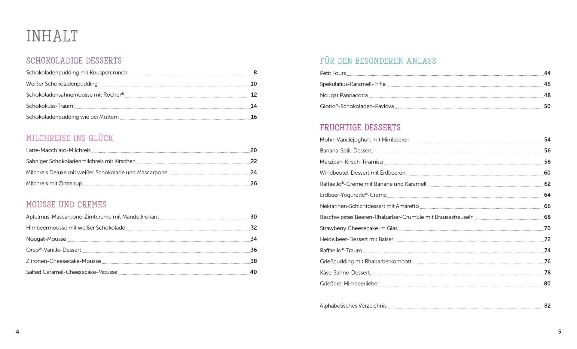 33 heavenly desserts - food with love