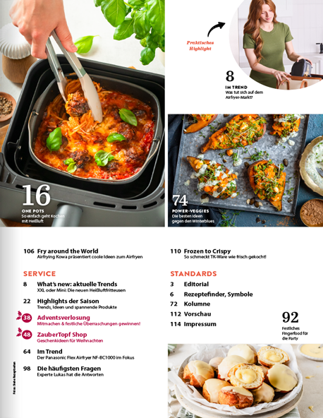 Frytownica powietrzna ZauberTopf - Wydanie 01/2026