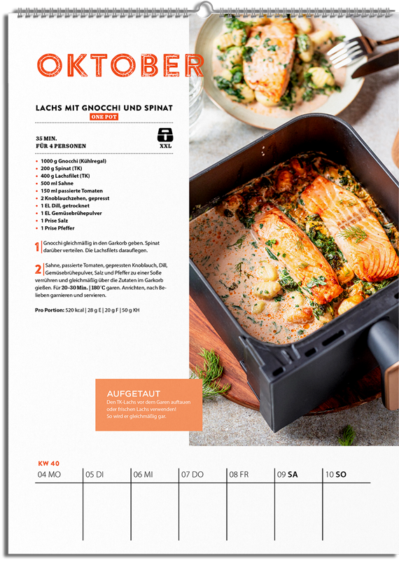 ZauberTopf Airfryer - Wochenkalender 2027