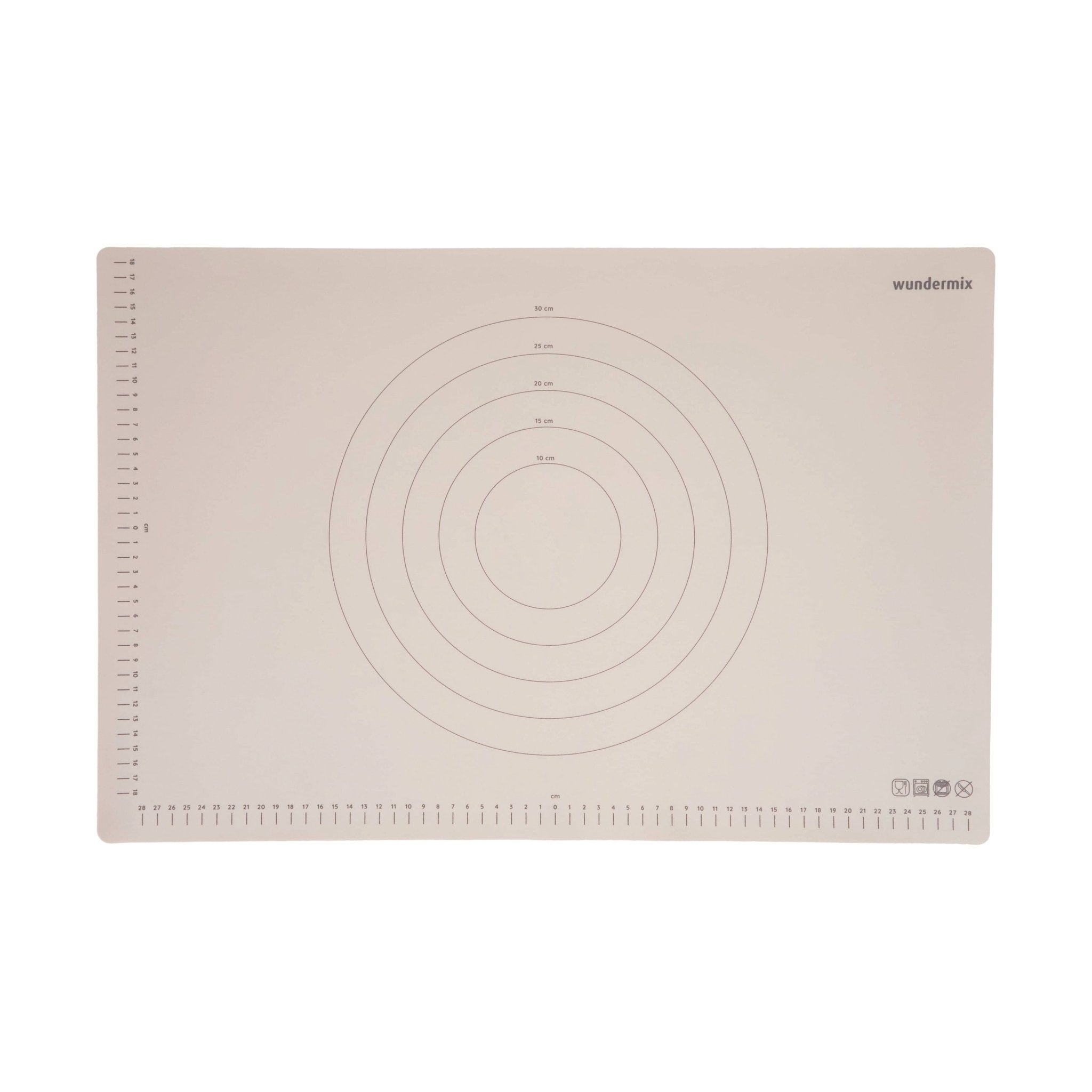 WunderMat® | Teigunterlage «Wundermix» | Premium - Teigmatte aus Silikon - Wundermix GmbH