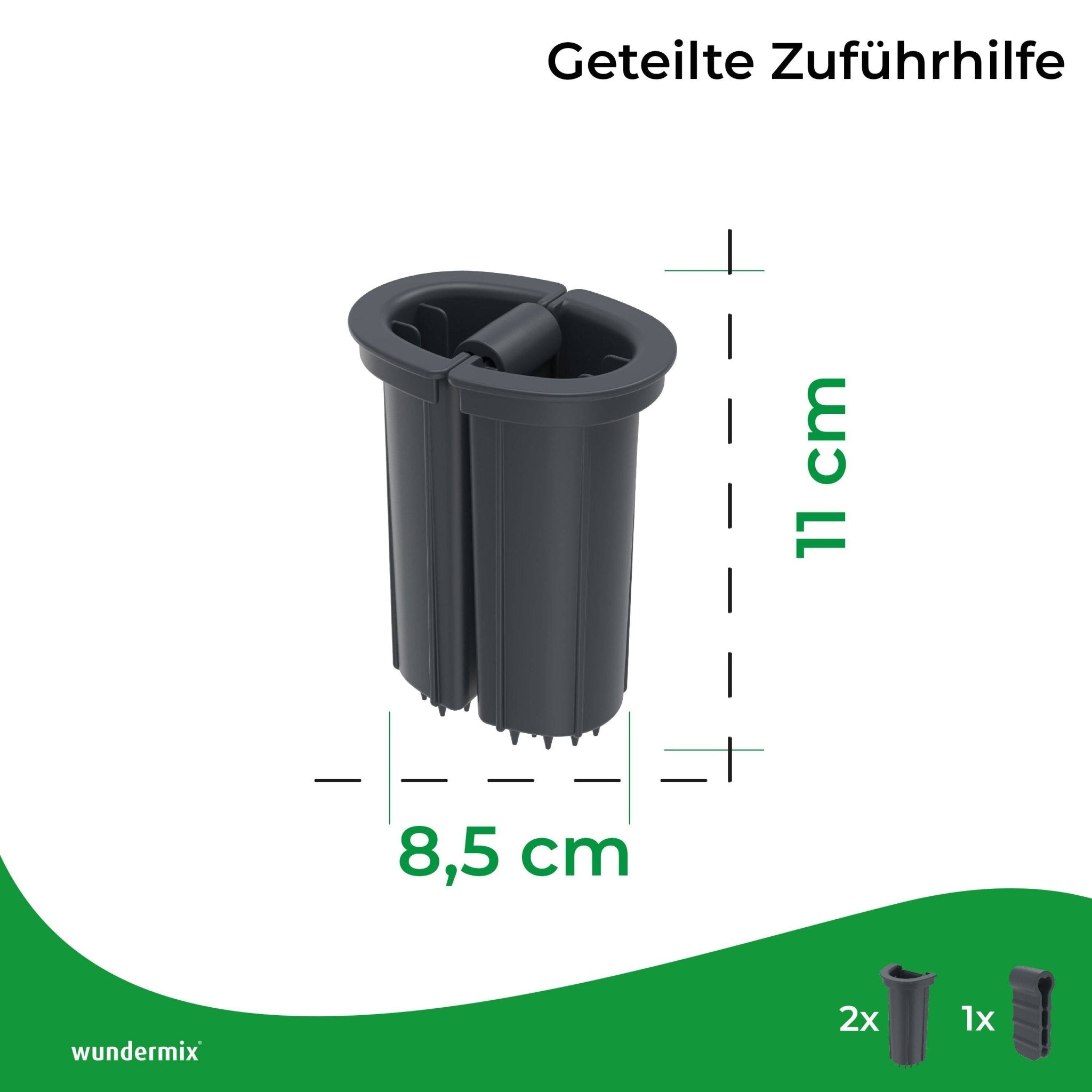 [B - Ware] [Ersatzteil] Geteilte Zuführhilfe für WunderSlicer - Wundermix GmbH