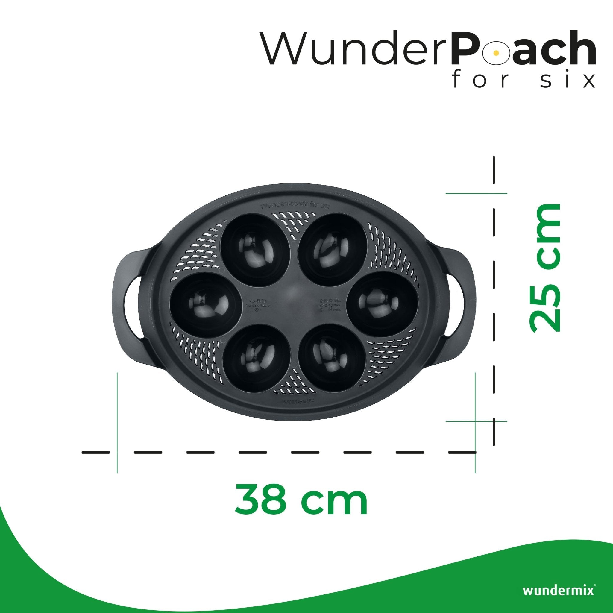 [B - Ware] WunderPoach® for six | Eierpochiereinsatz für TM6, TM5, TM31 - Wundermix GmbH