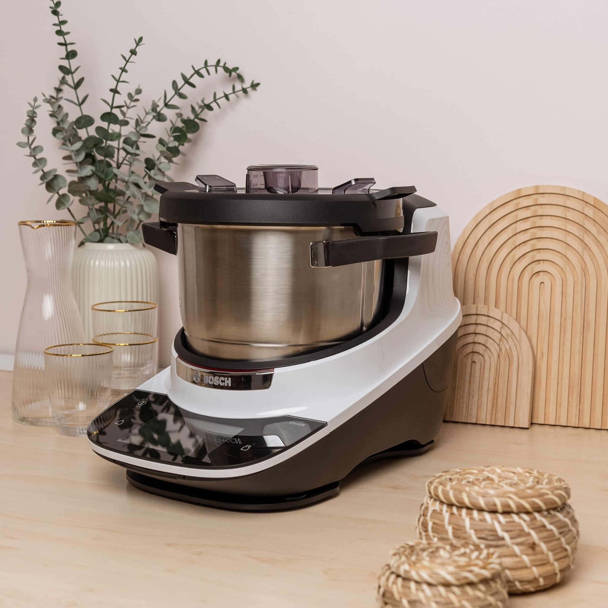 [B - Ware] EasySlider® | Gleitbrett aus Acrylglas für Bosch Cookit - Wundermix GmbH