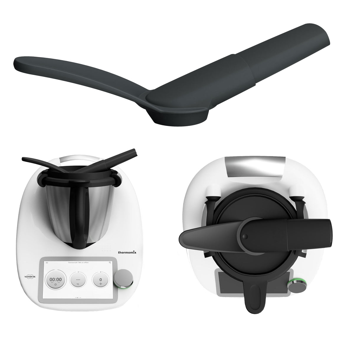 KochFix steam diverter for Thermomix TM6, TM5, TM31 Monsieur Cuisine