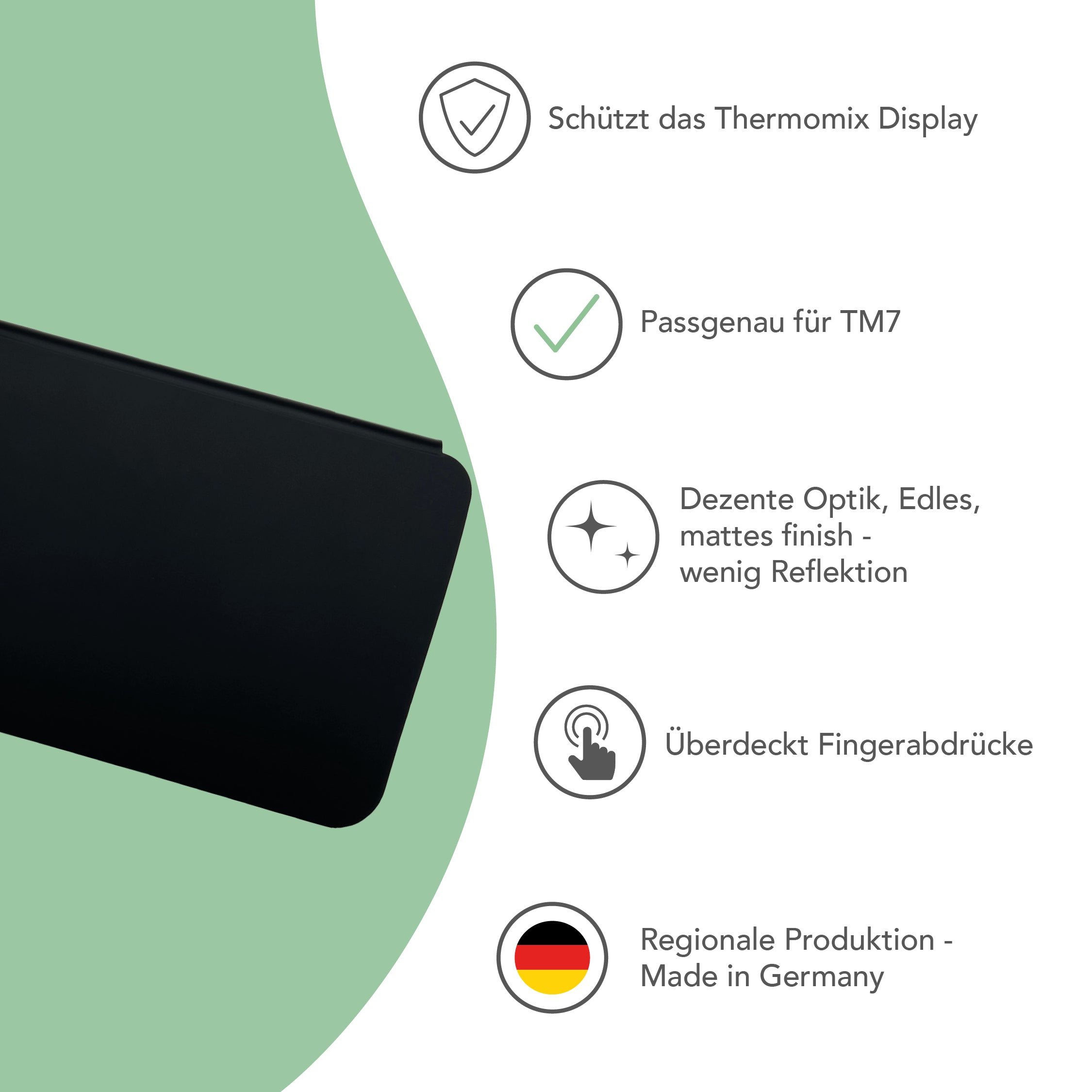 WunderScreen | Couverture d'écran pour Thermomix TM7