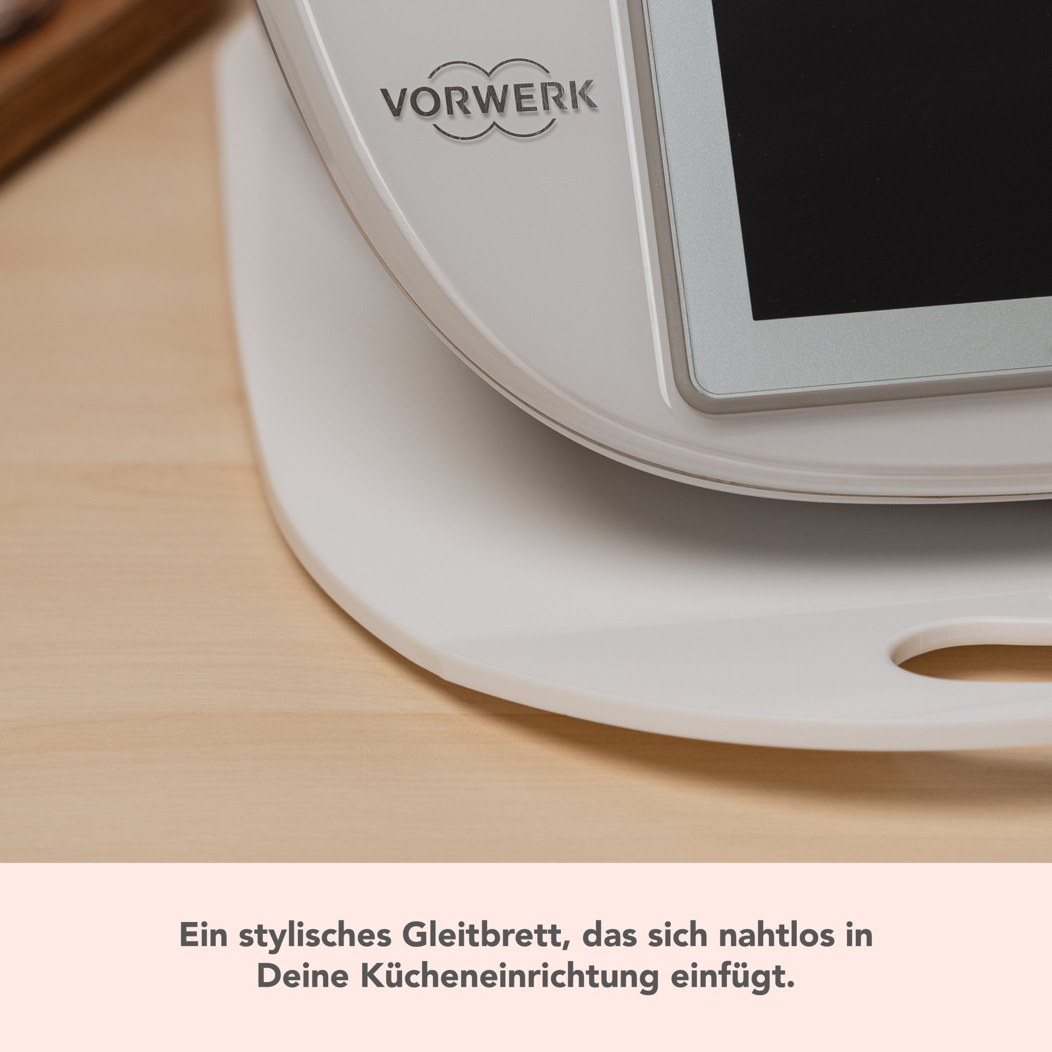 Gleitbrett für Thermomix TM6 TM5, Gleitbrett aus Holz Gleitbrett für Thermomix TM6 TM5, Gleitbrett aus Holz