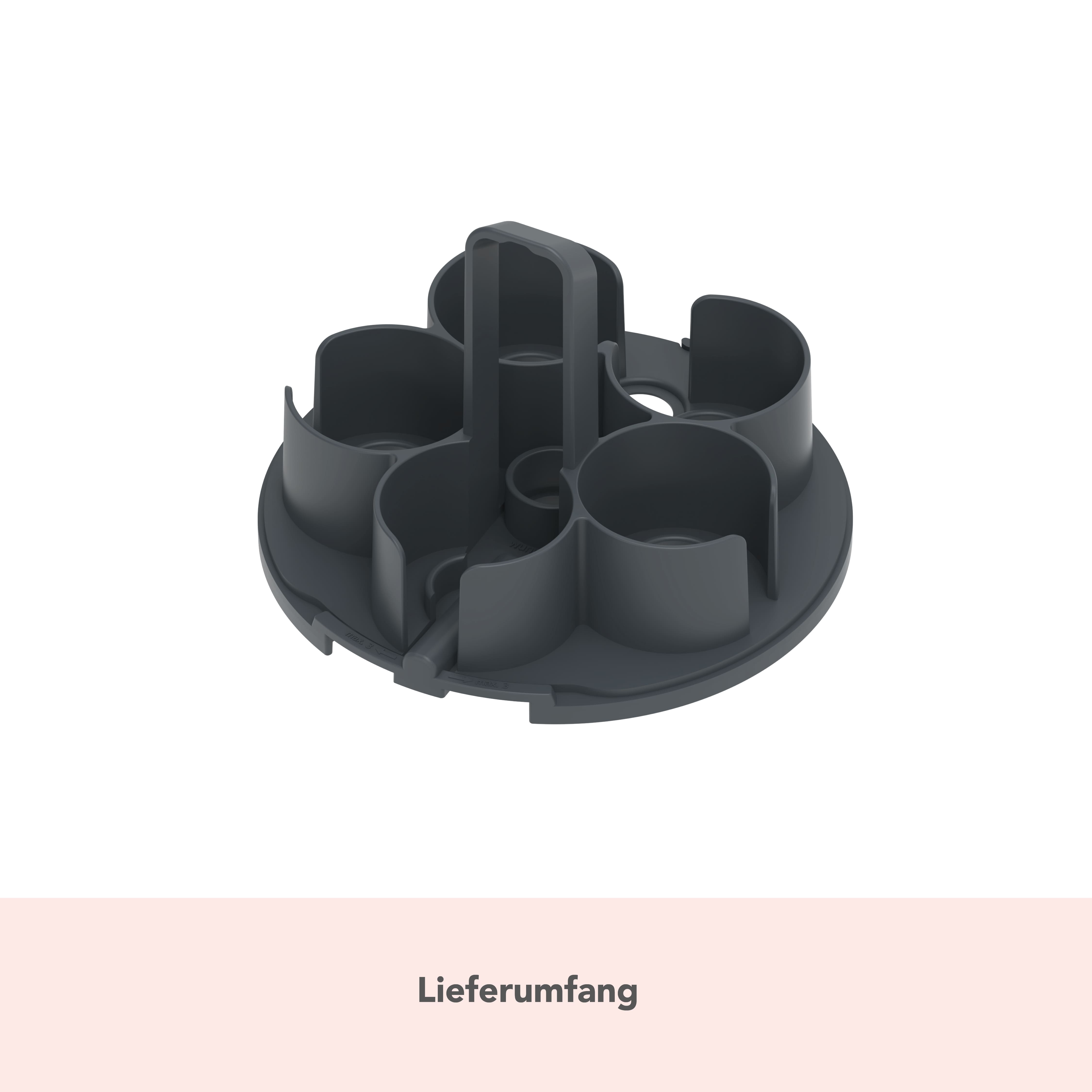 [B-Ware] EggPro® (mit Träger) | Eierhalter für Thermomix TM7, TM6, TM5, TM31