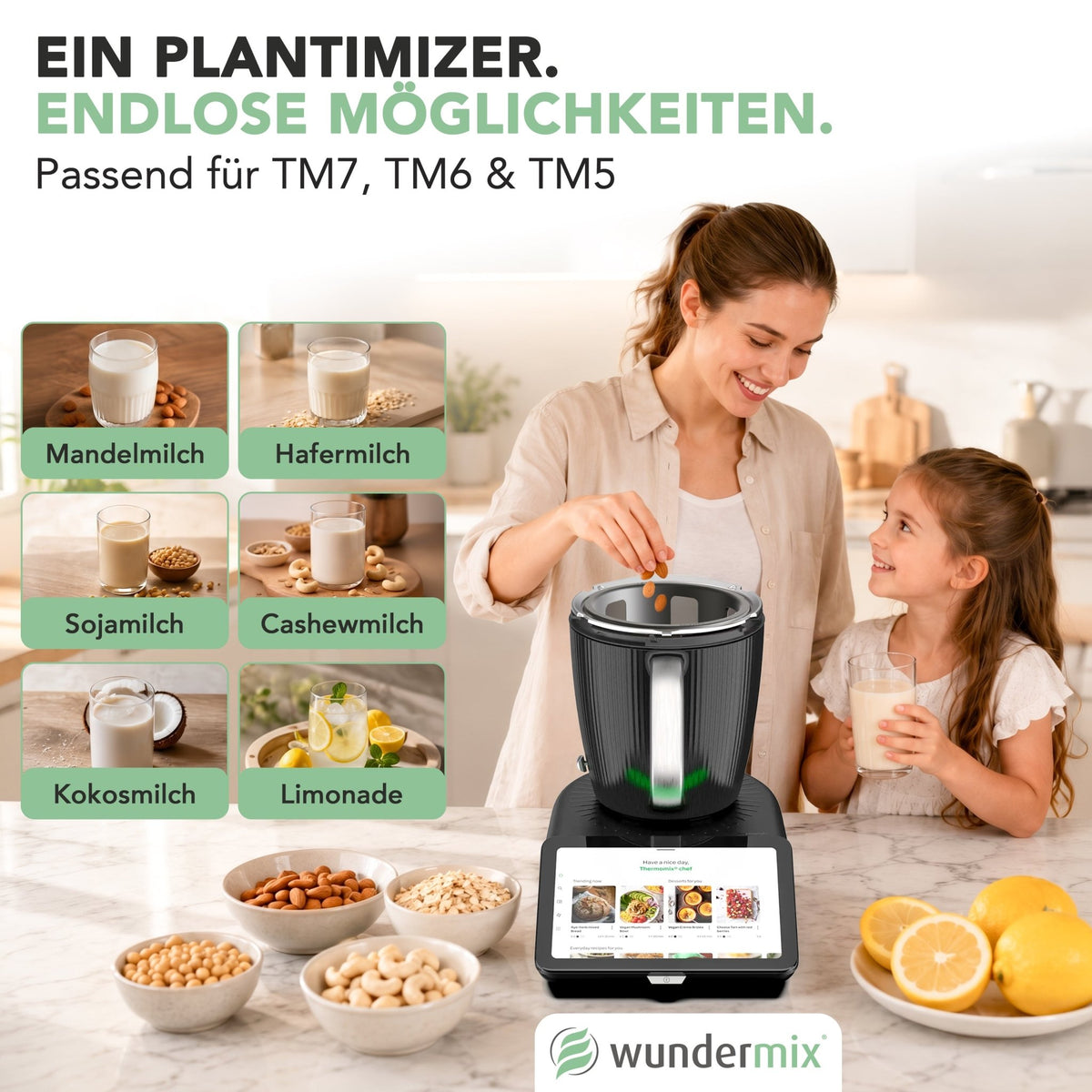Plantimizer | Pflanzenmilch-Filter für Thermomix TM7, TM6 & TM5 - Wundermix GmbH