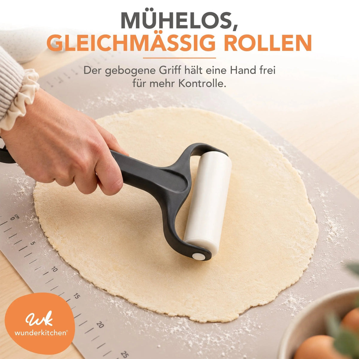RollPro® V2 | Teigroller mit zwei unterschiedlich großen Walzen - Wundermix GmbH