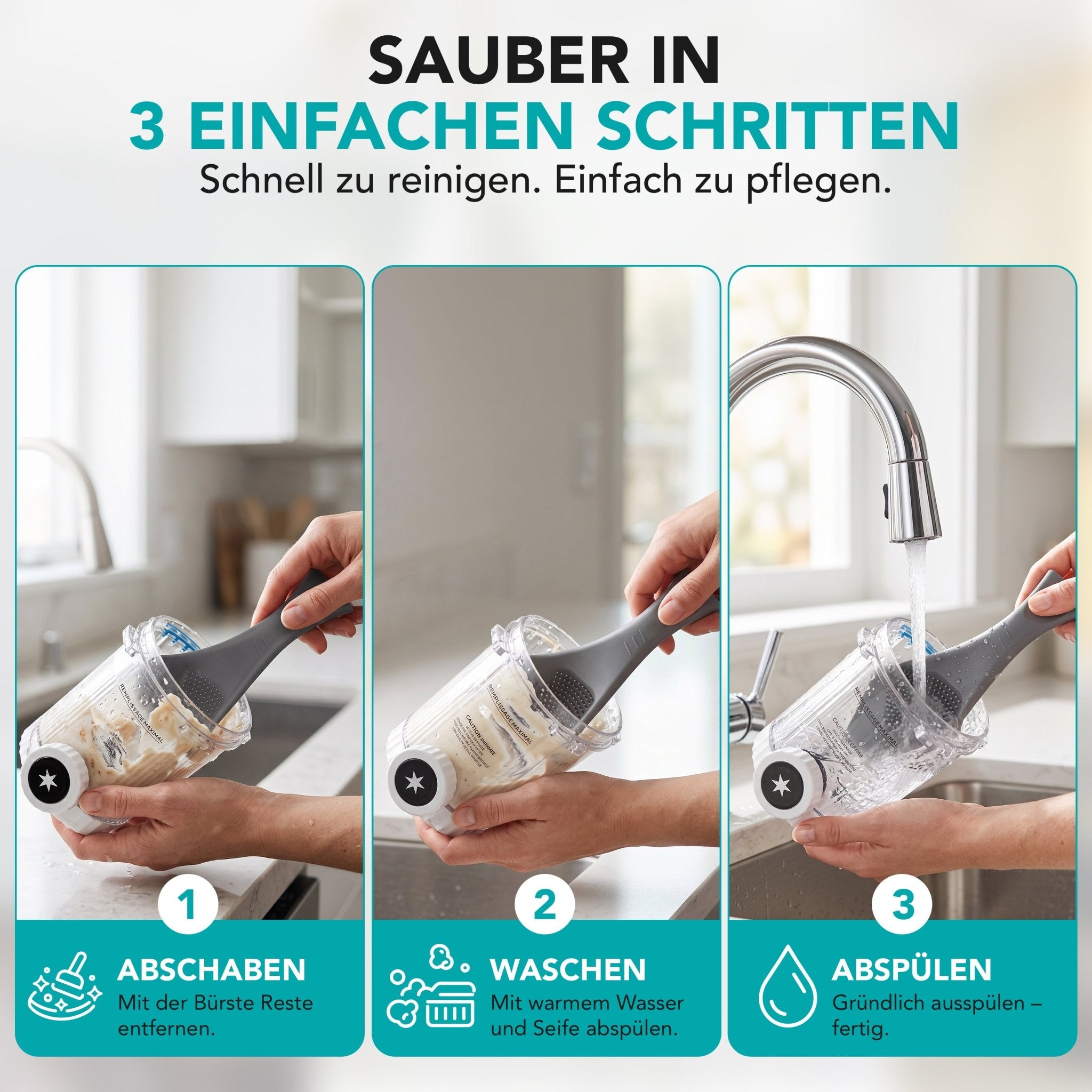 Swirlyzer | Reinigungsbürste für Ninja Creami - Wundermix GmbH