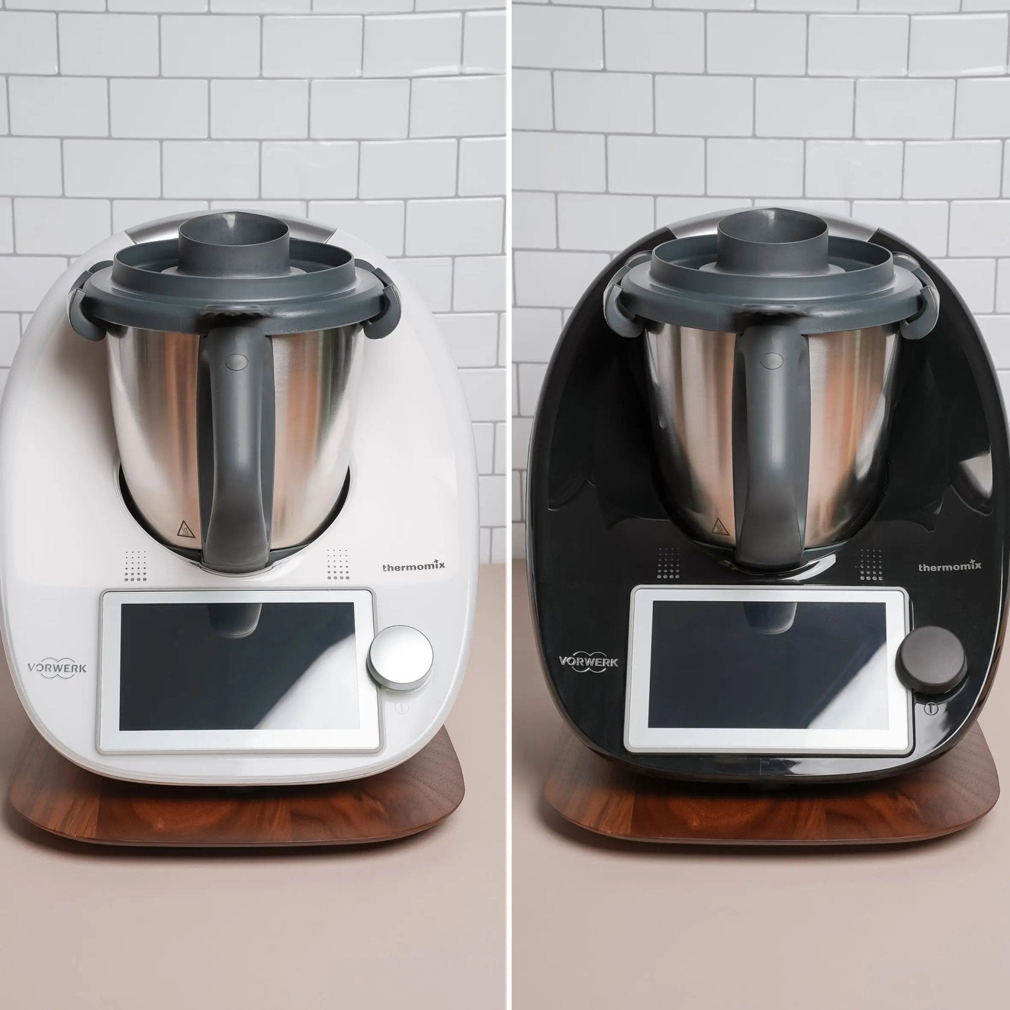 KitchenSlider® H | V3 | Echtholz Premium - Gleitbrett für Thermomix TM6, TM5 - Wundermix GmbH