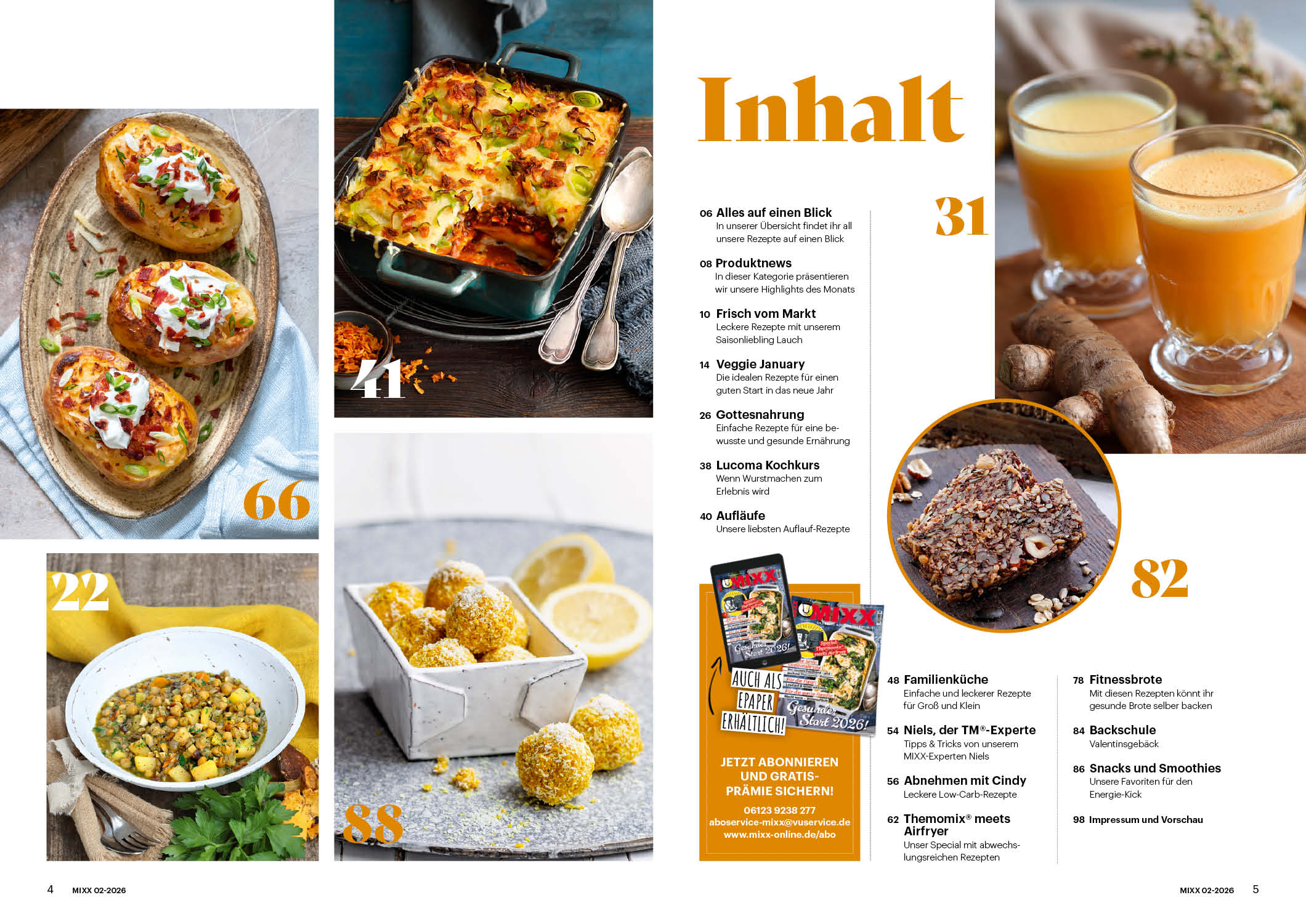 Zeitschrift MIXX - Ausgabe 02/2026 (Januar/Februar) - Wundermix GmbH