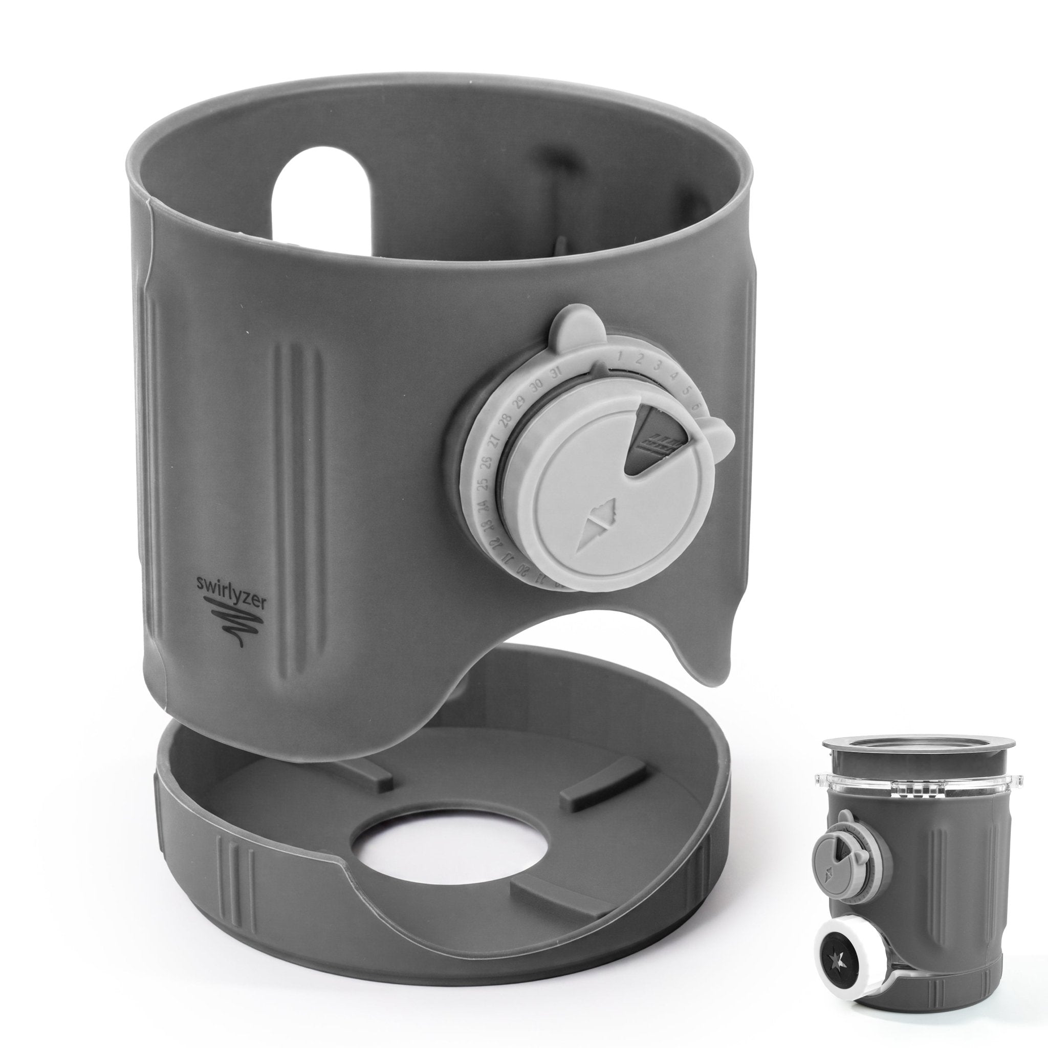 Swirlyzer | Silikon-Schutzhülle für Ninja Creami Scoop & Swirl Eisbehälter - Wundermix GmbH