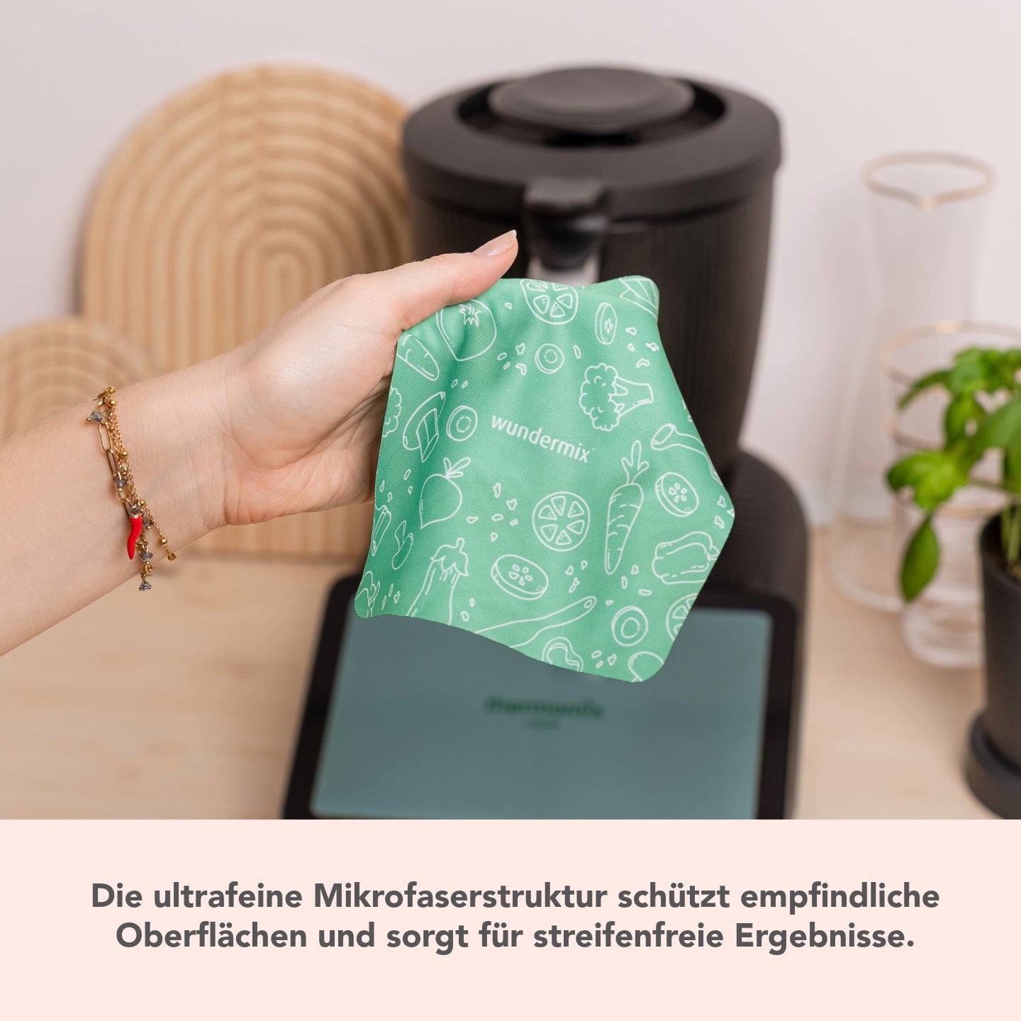 WunderScreen | economy set | screen protector, stylus and microfiber cloth for TM7