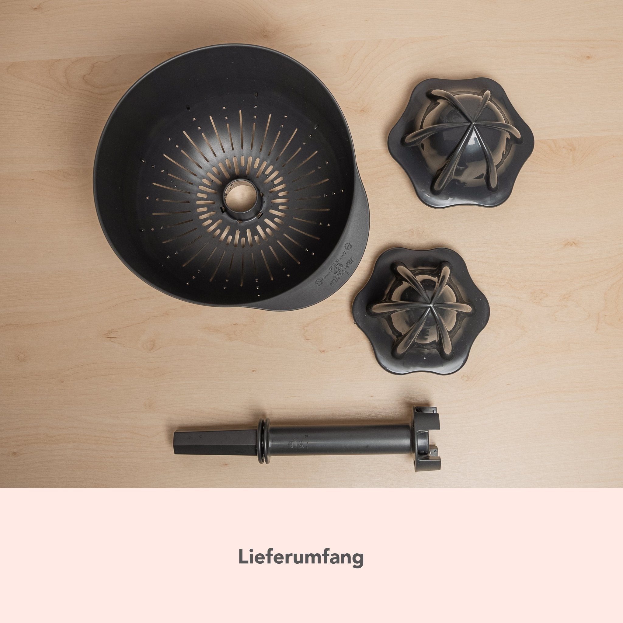 Saftpresse von mixcover | Entsafter für Thermomix TM31 - Wundermix GmbH