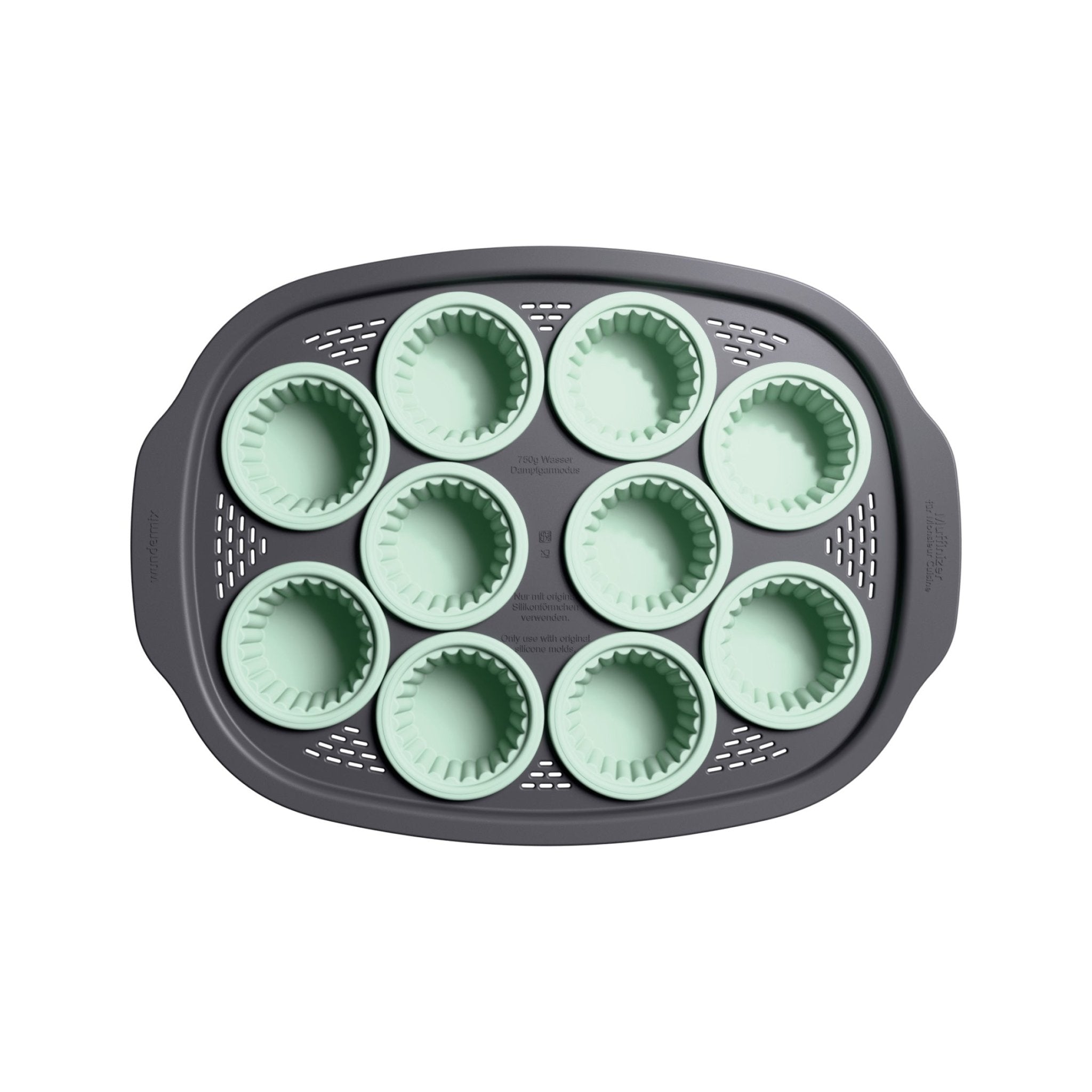 Muffinizer® | inkl. 10 Förmchen für Monsieur Cuisine Smart, Trend, Connect - Wundermix GmbH