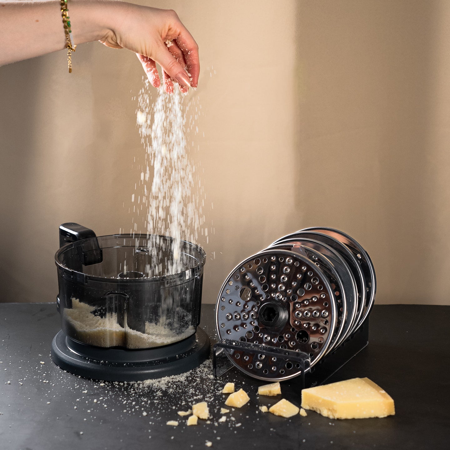 WunderSlicer® V2 + WunderJuicer® & WunderZoodler® Set für TM7 + GRATIS Parmesanscheibe & WunderKeeper Disc - Wundermix GmbH