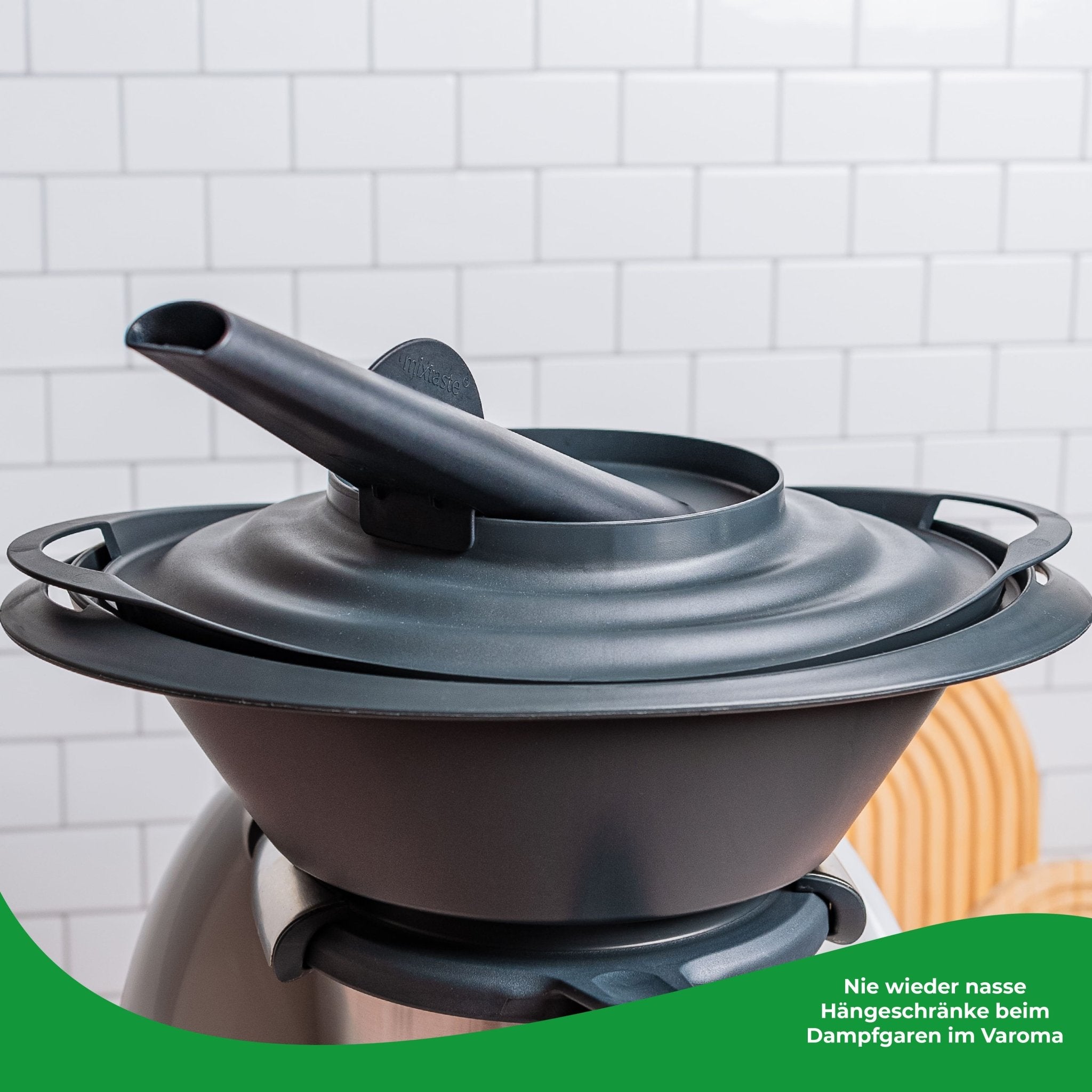 Coperchio per pentola a vapore, accessorio compatibile Coperchio Varoma Mantieni il calore per Bimby TM6 TM5 TM31 Coperchio per pentola a vapore, accessorio compatibile Coperchio Varoma Mantieni il calore per Bimby TM6 TM5 TM31
