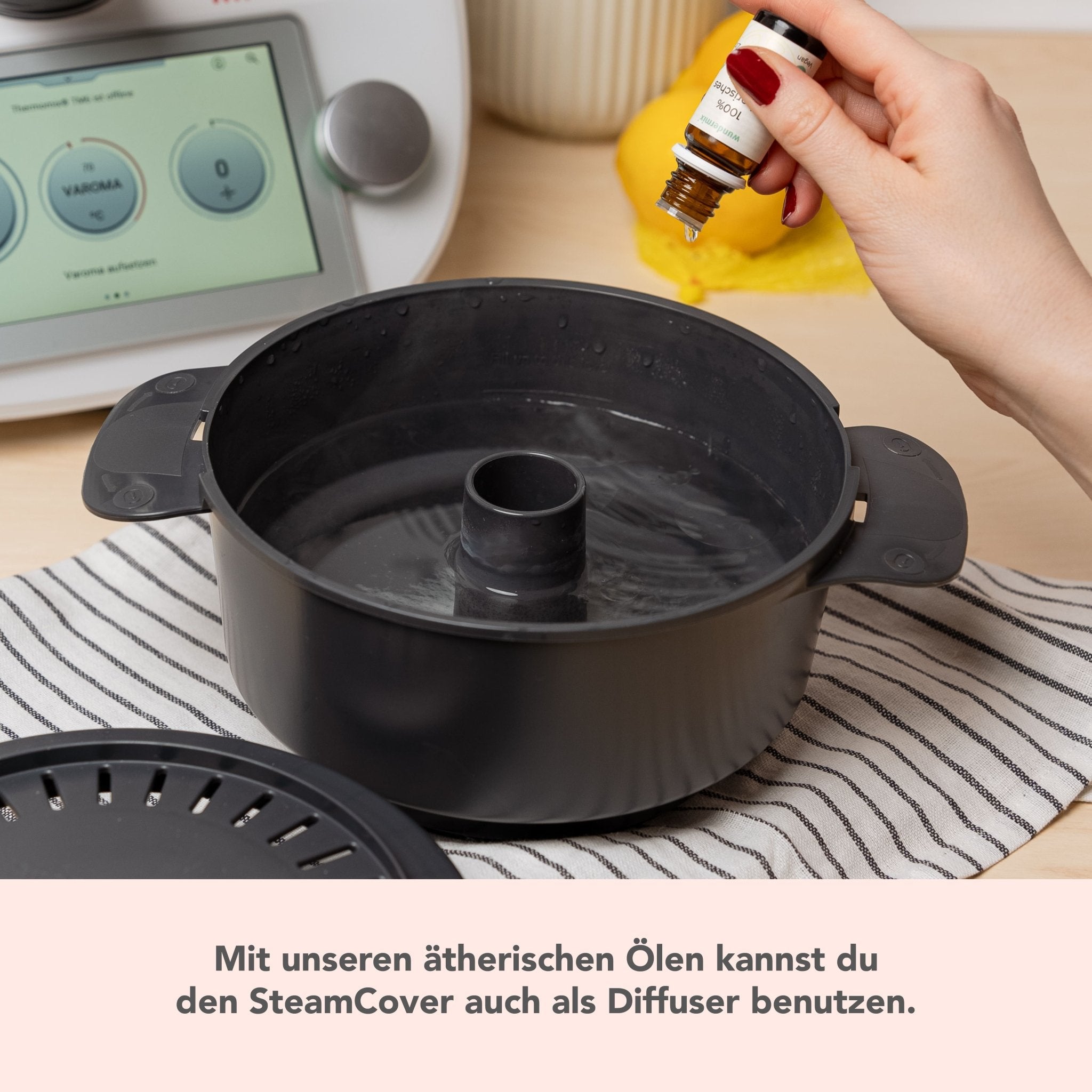 SteamCover® | Dampf - und Geruchsfilter für Thermomix TM6, TM5, TM31, TM Friend - Wundermix GmbH