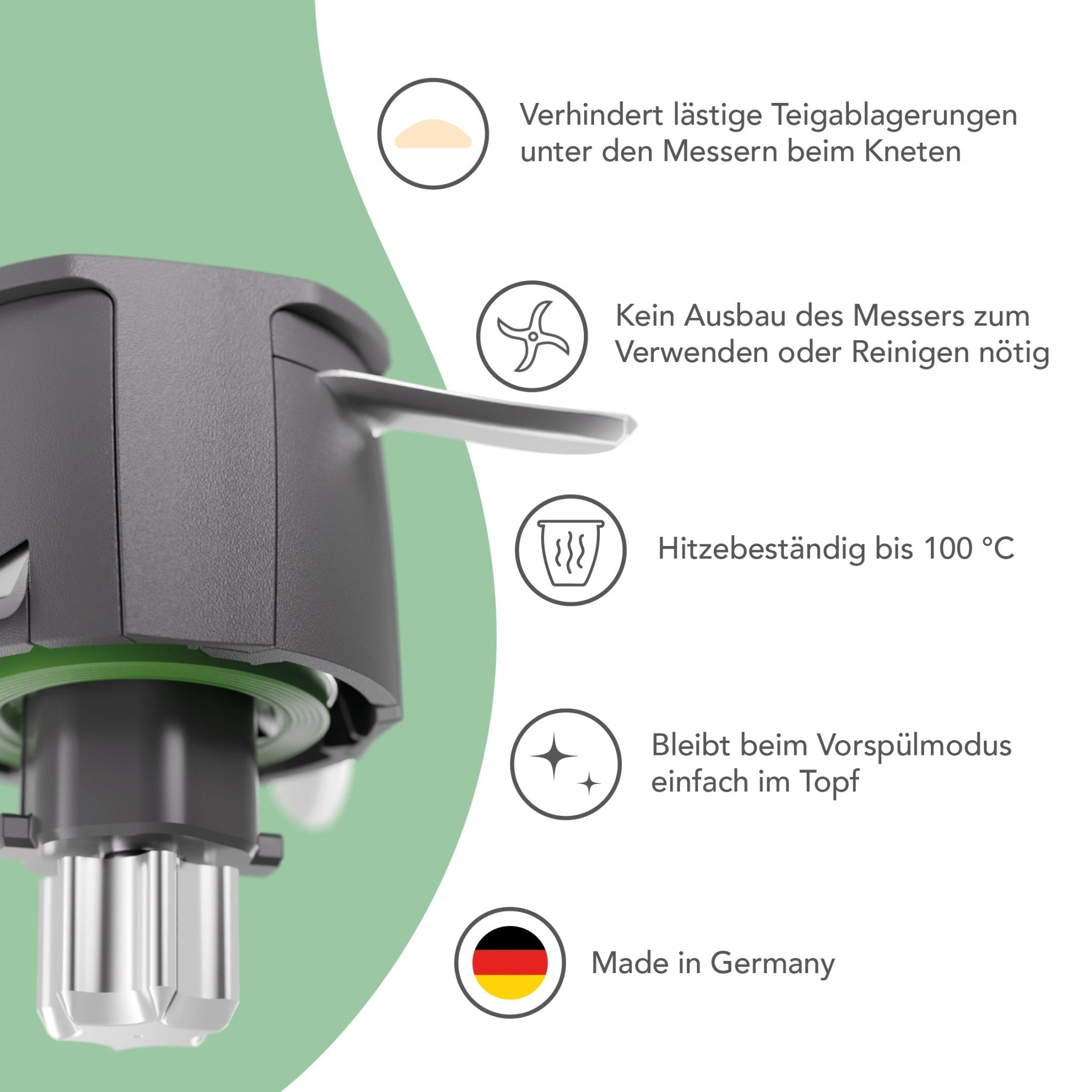 TeigBuddy | Messerschutz für Thermomix TM7, TM6, TM5 - Wundermix GmbH