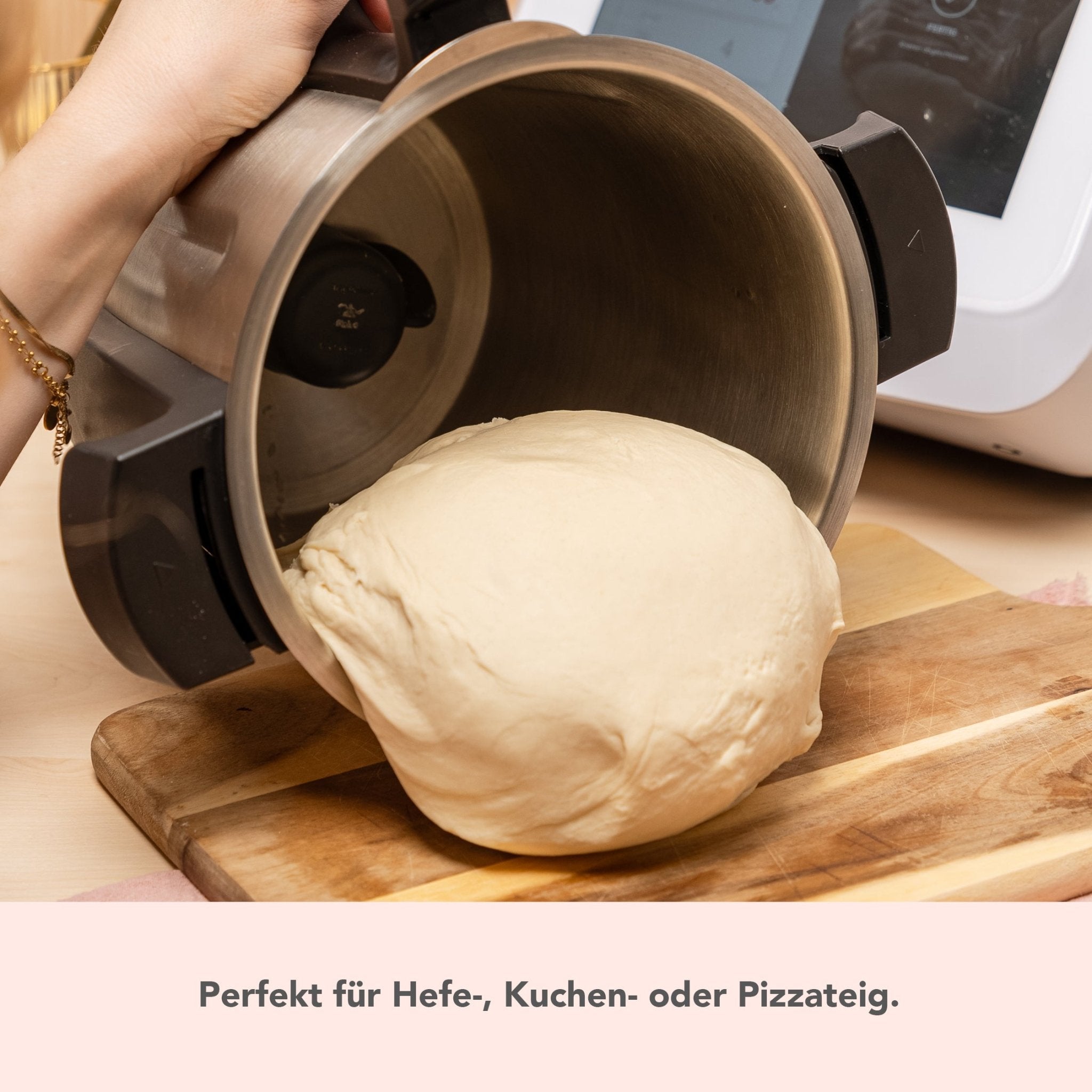 TeigMeister | Kneteinsatz für Monsieur Cuisine Connect, Trend, Smart & Compact - Wundermix GmbH
