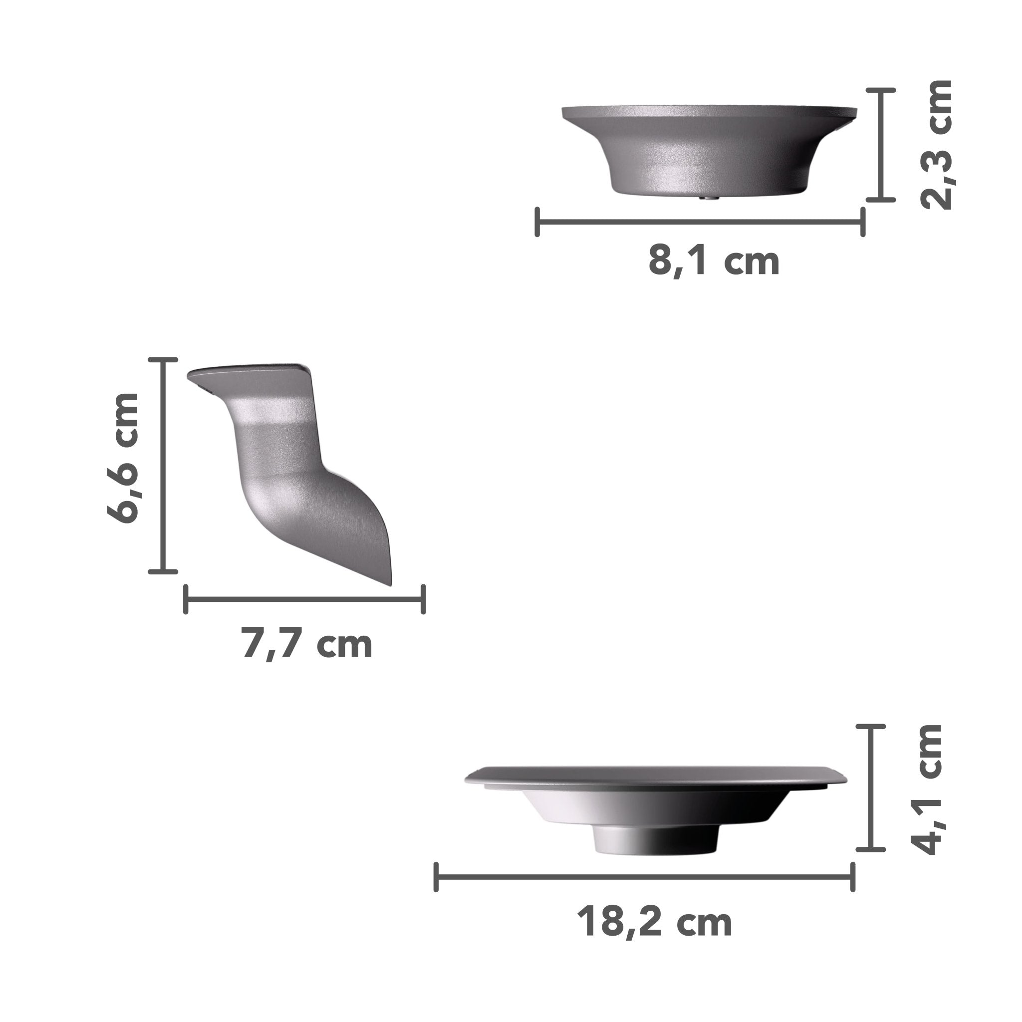 Trichtix® | Multifunktionstrichter 3er - Set für TM6, TM5 - Wundermix GmbH