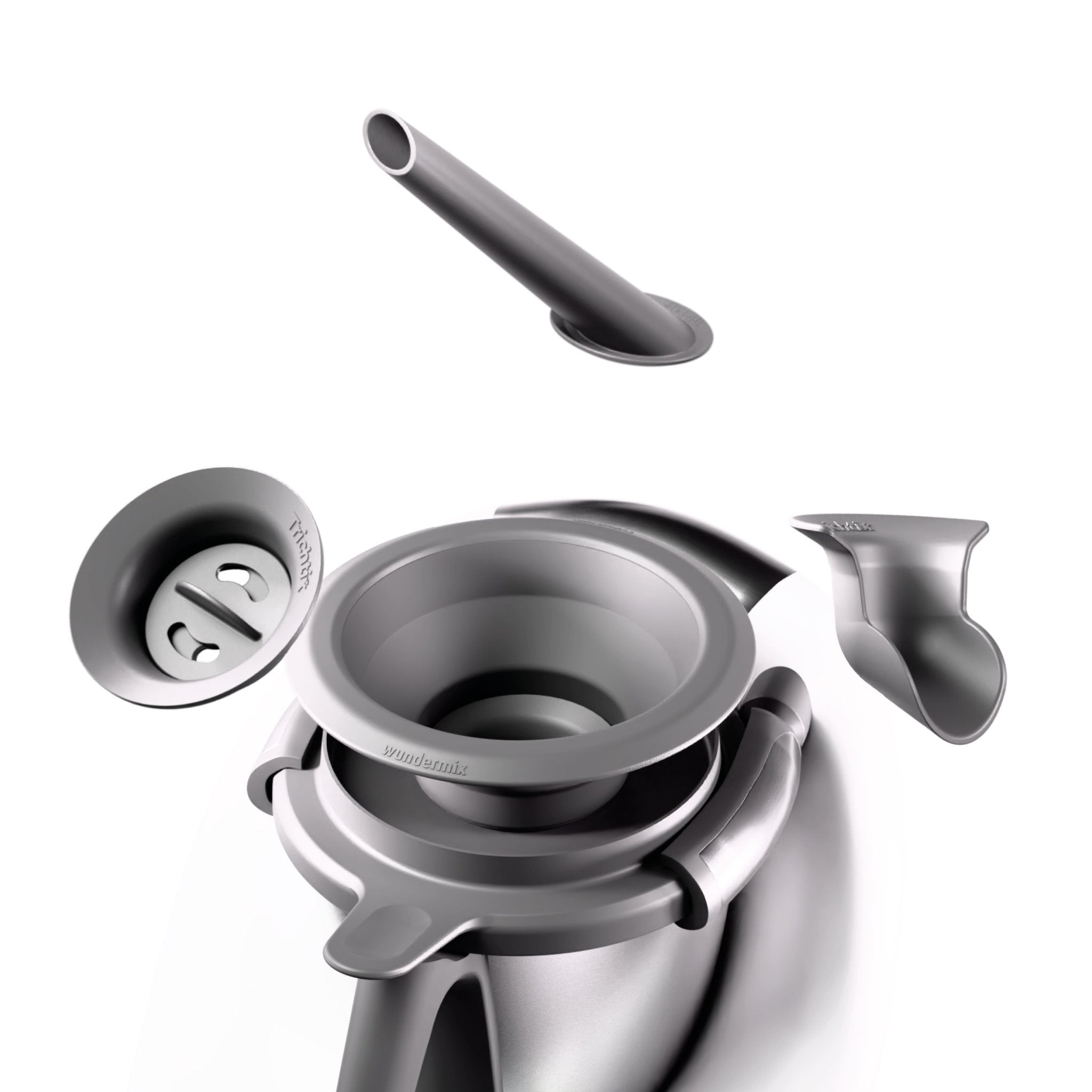 Trichtix® | Multifunktionstrichter 4er - Set für TM6, TM5 - Wundermix GmbH