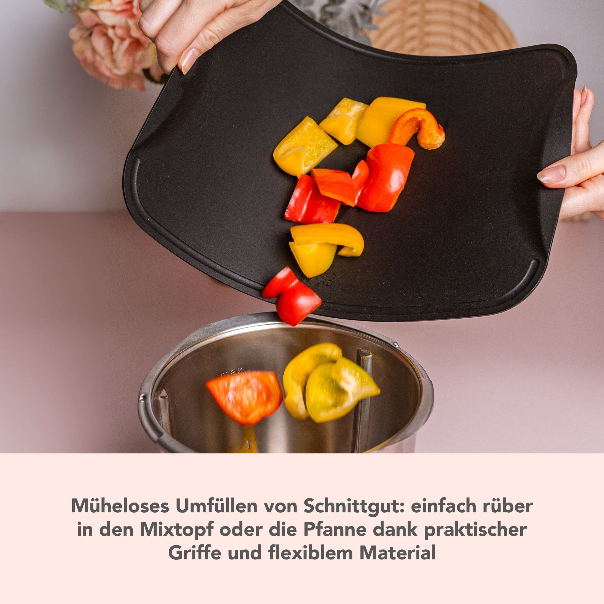 WunderBoard® V1 | 2 - in - 1 Schneidebrett in M - Wundermix GmbH