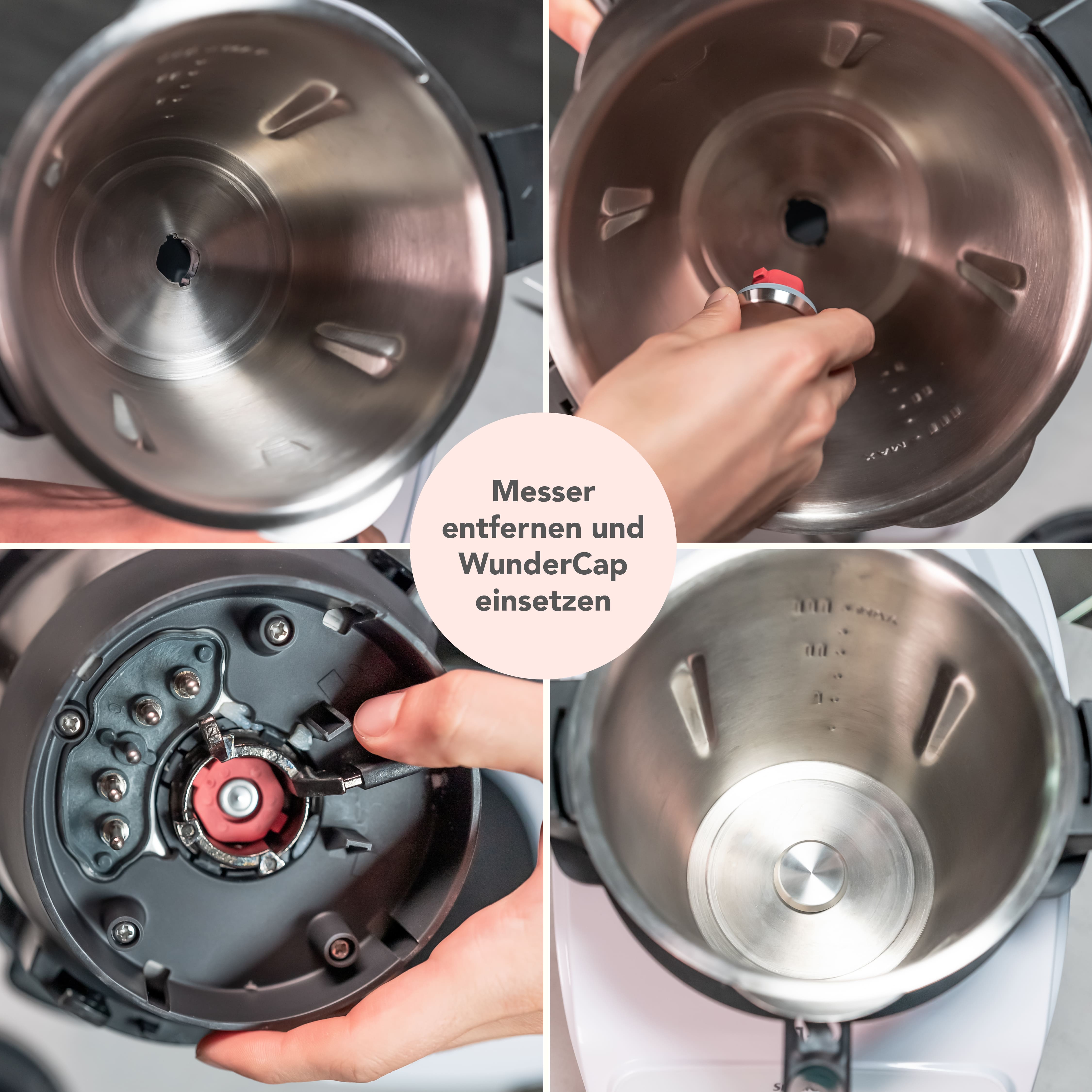 WunderCap® für Monsieur Cuisine Connect, Trend, Smart, Edition Plus & Compact