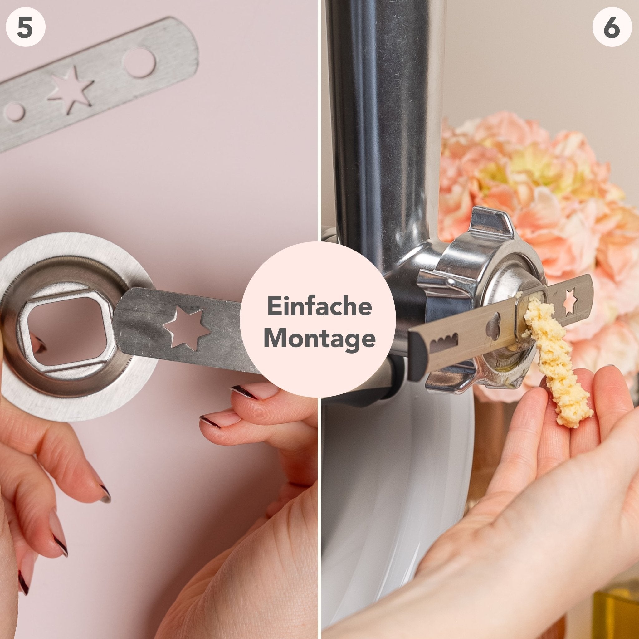 Spritzgebäck - Erweiterung für WunderCentix® Fleischwolf - Aufsatz - Wundermix GmbH