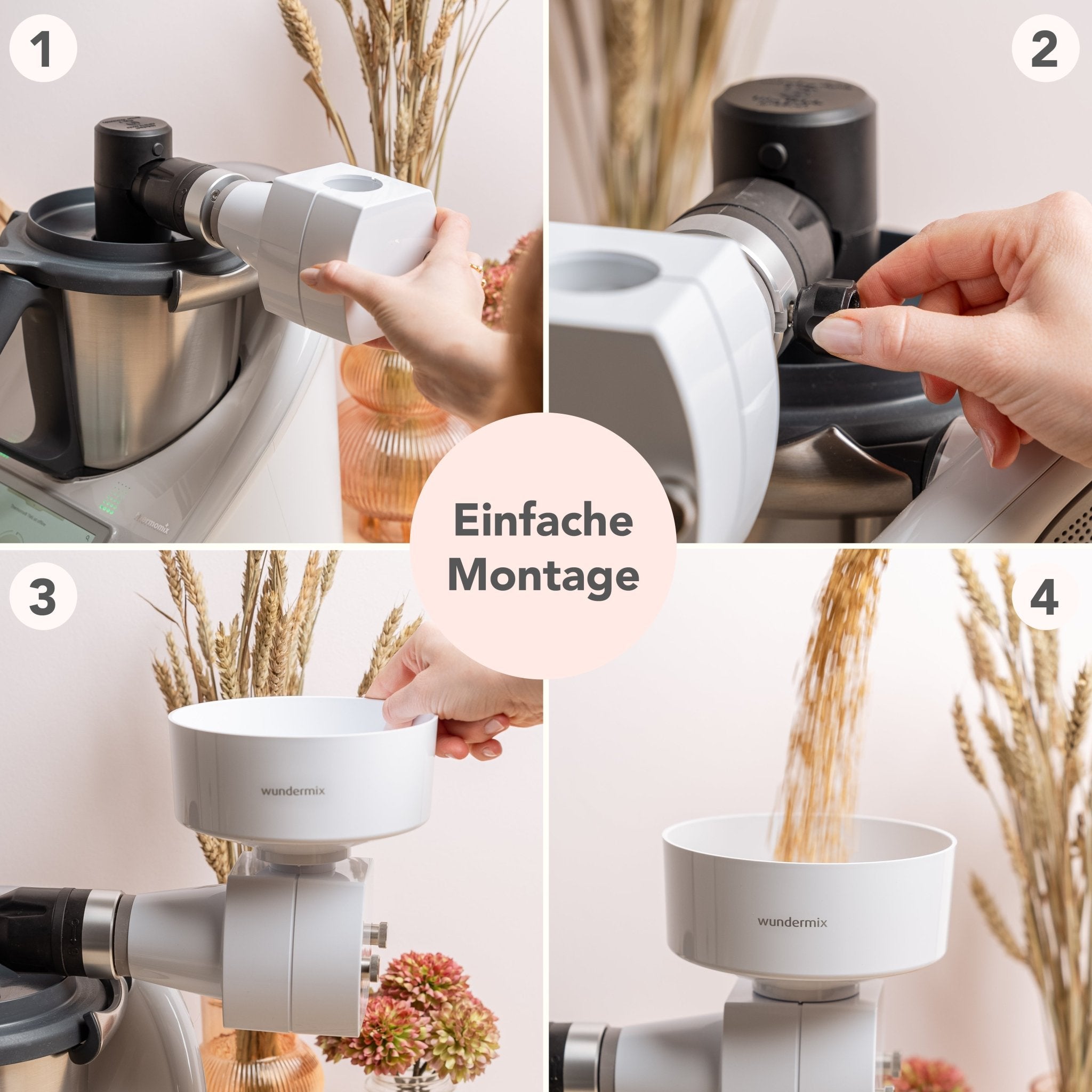 [B - Ware] Flockenquetsche für WunderCentix® - Wundermix GmbH