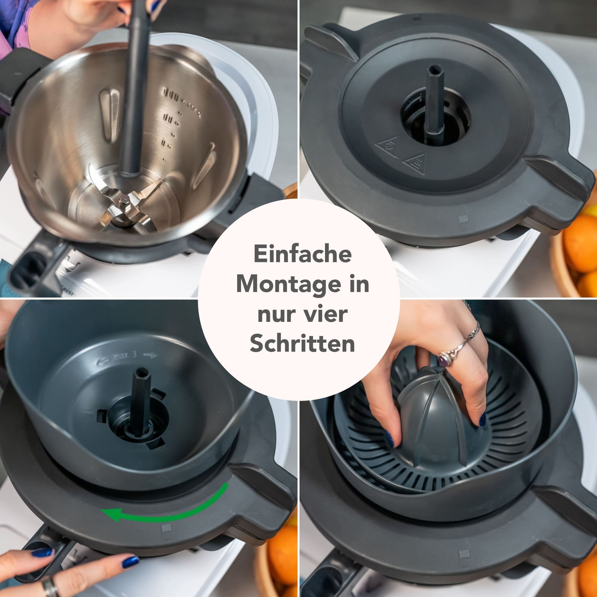 [B - Ware] WunderJuicer® | Saftpresse für Monsieur Cuisine Connect, Trend und Smart - Wundermix GmbH