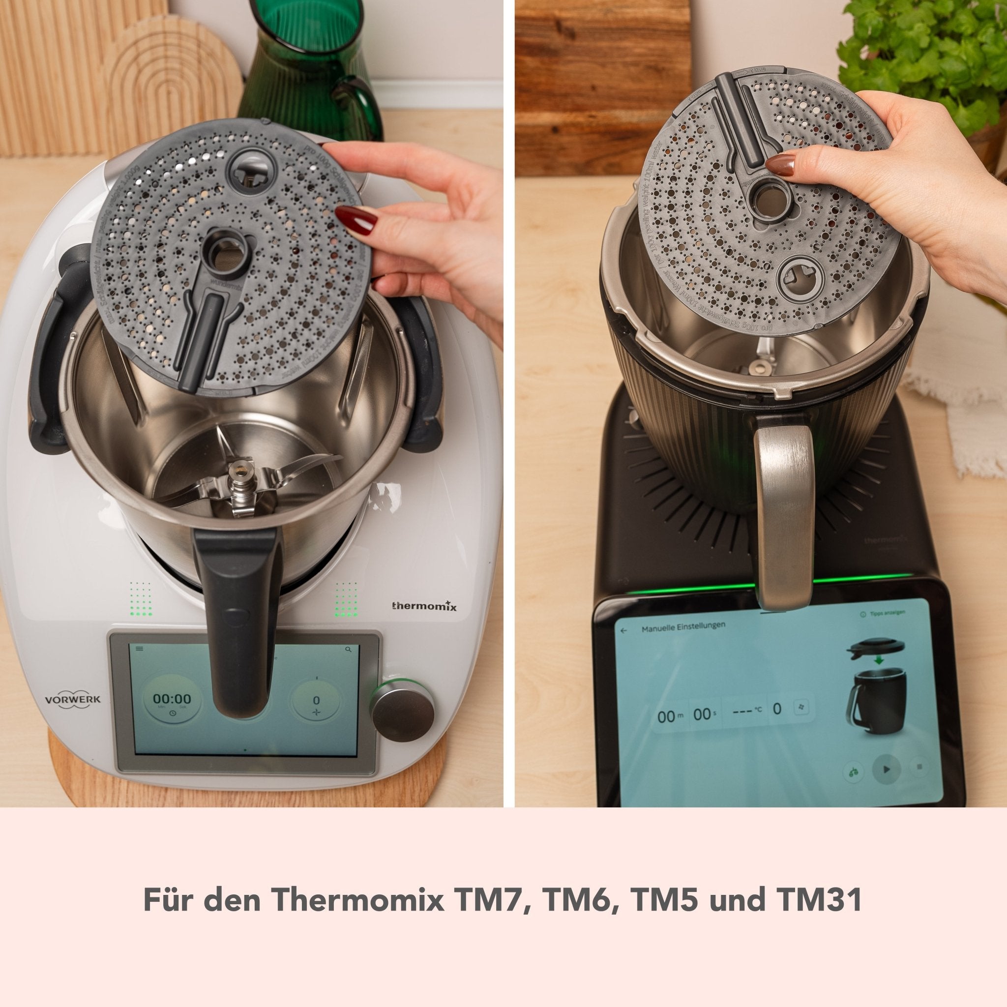 [B - Ware] WunderPeeler® | V2 | Kartoffelschäler - Aufsatz für Thermomix TM6, TM5, TM31 - Wundermix GmbH