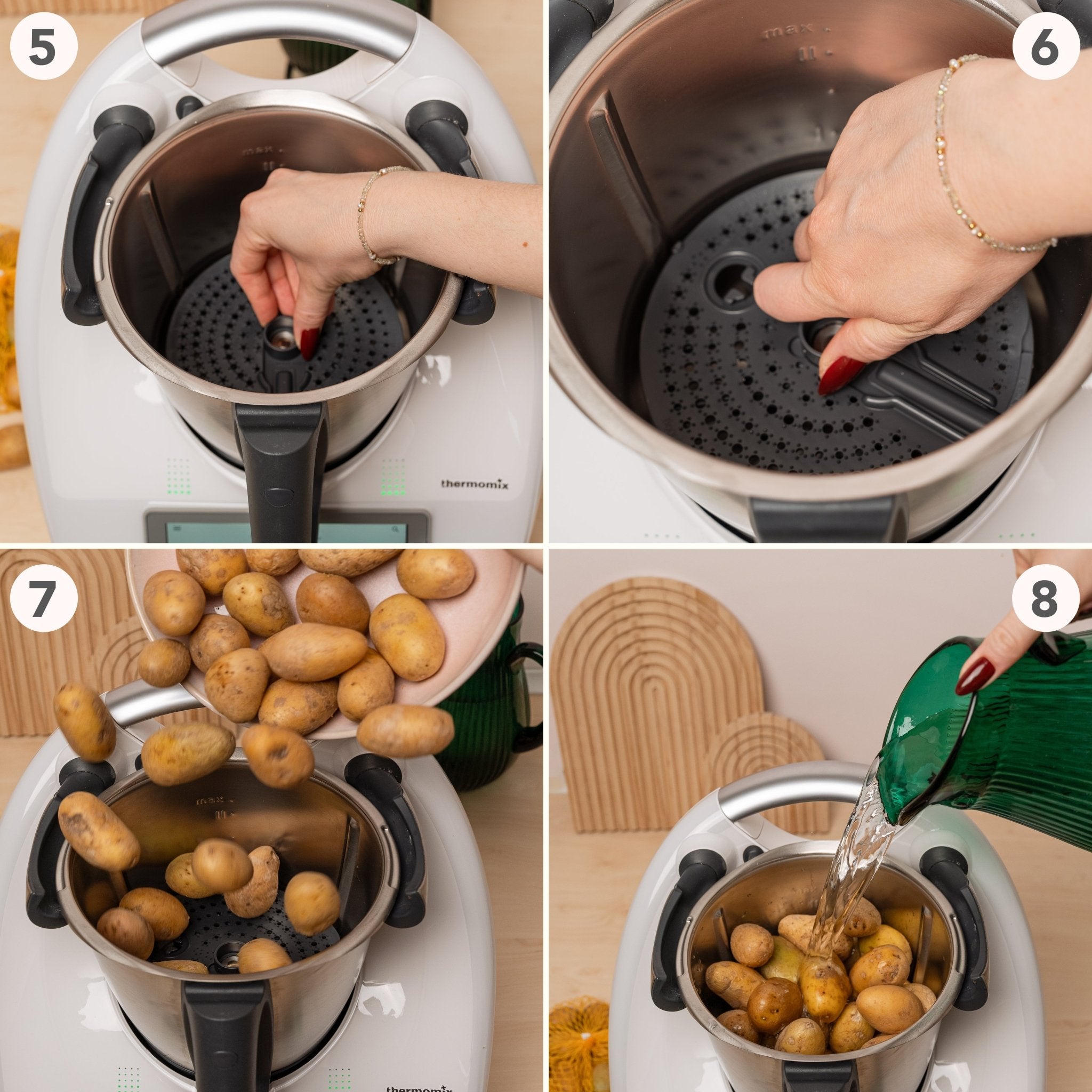 [B - Ware] WunderPeeler® | V2 | Kartoffelschäler - Aufsatz für Thermomix TM6, TM5, TM31 - Wundermix GmbH