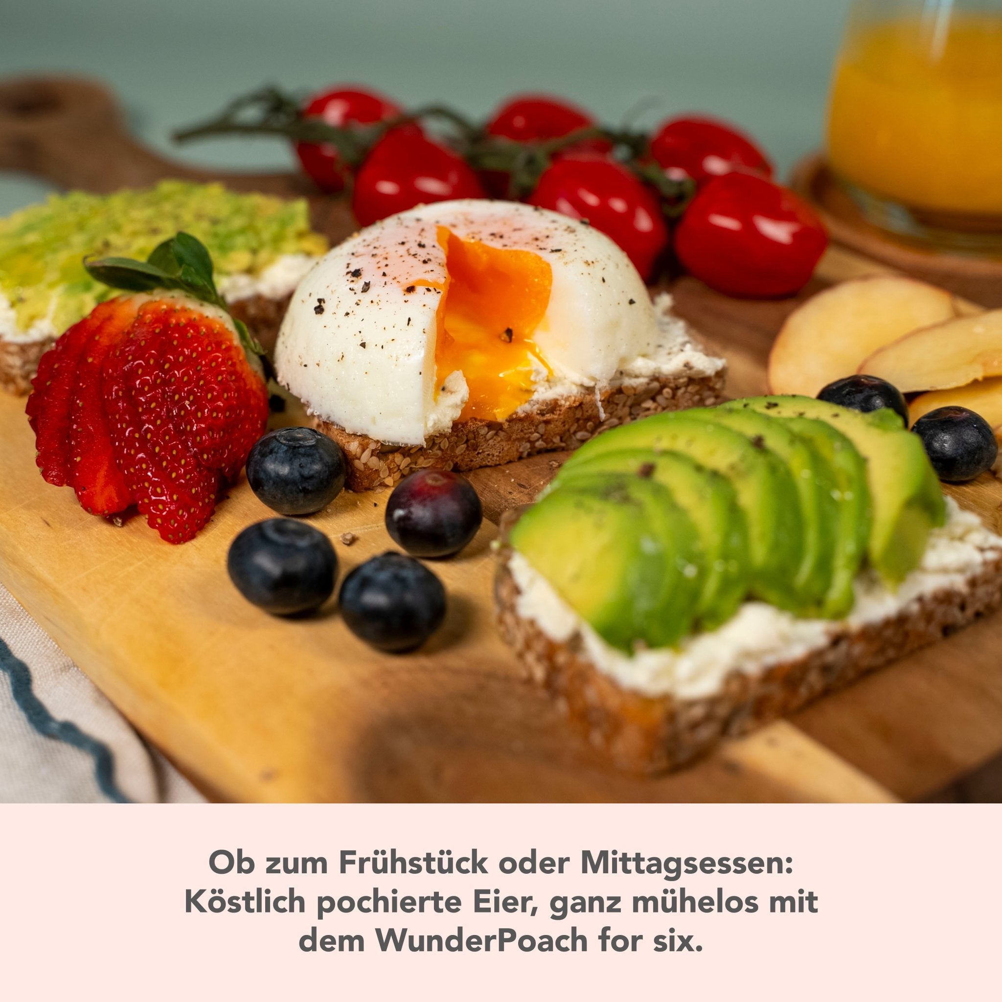 WunderPoach Pour 4 Œufs Pochés - Accessoire Thermomix & Monsieur Cuisine Wundermix