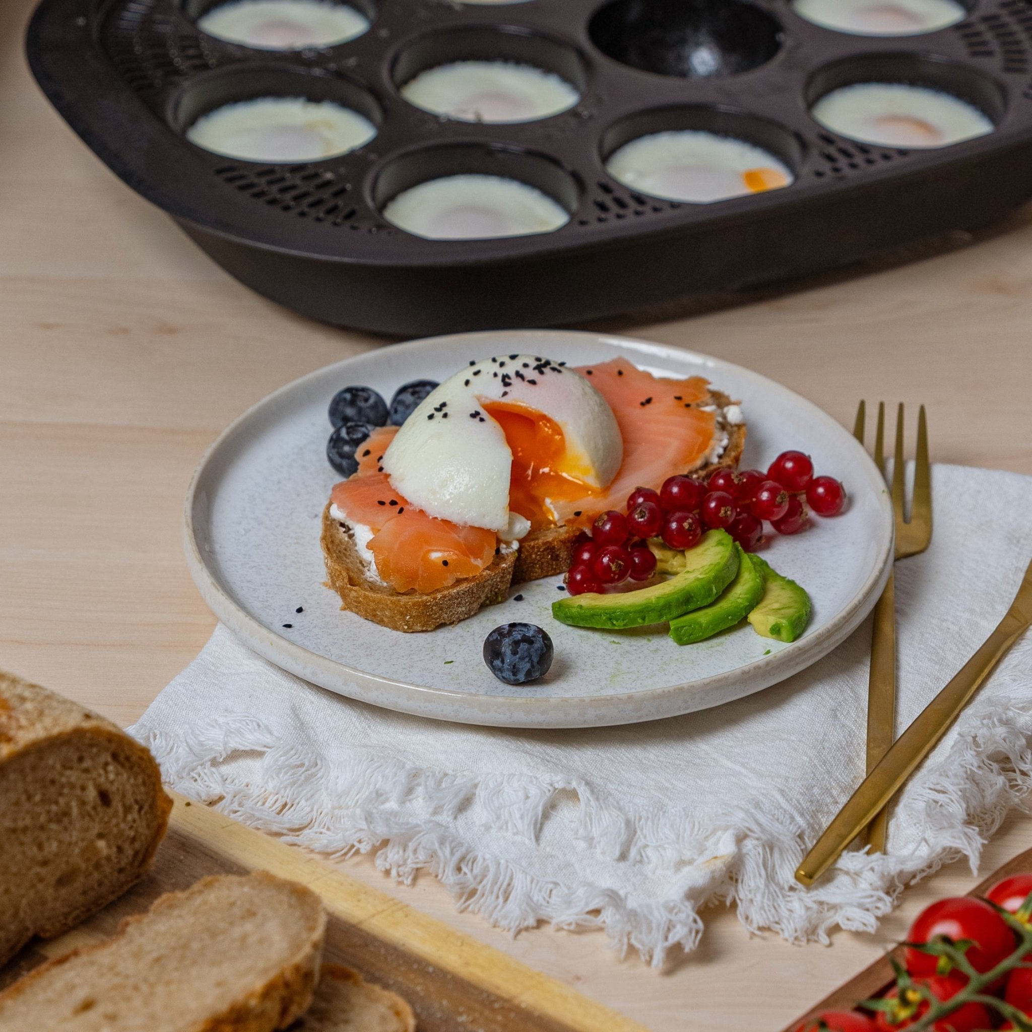 WunderPoach® for ten | Eierpochiereinsatz für TM7 - Wundermix GmbH