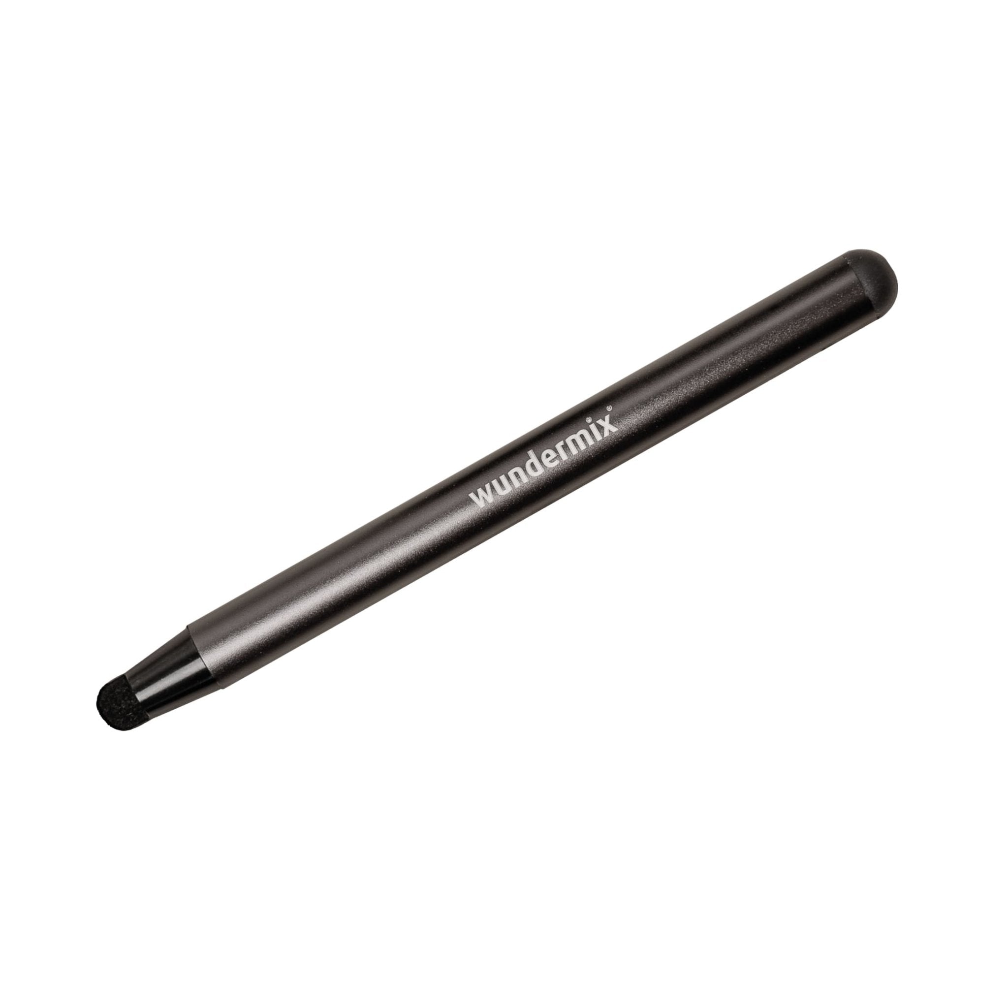 5 Penne Touch Screen 2 In 1 QUARKZMAN - Penna A Inchiostro + Stilo A Punta Fine In Gomma, Universali Per Tablet E Cellulari, Rosse