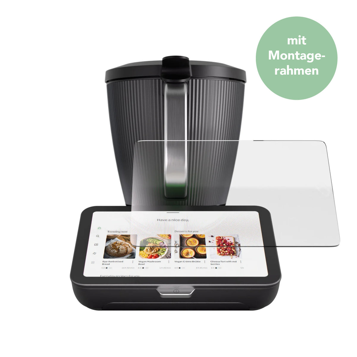 ScreenLeaf 2 Pellicole Protettive Ecologiche Per Vorwerk Bimby TM7 – Trasparenti, Antigraffio, Made In Germany
