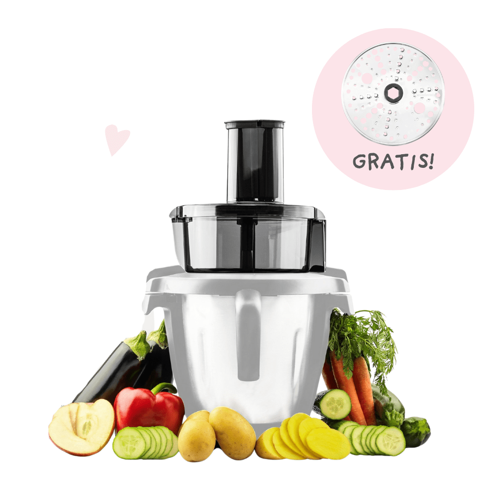 WunderSlicer® V2 | Gemüseschneider für Monsieur Cuisine Connect, Trend & Smart - Wundermix GmbH