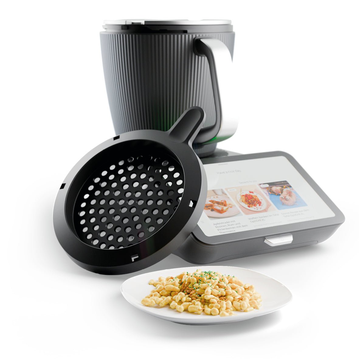 Grattugia Per Spätzle Per Bimby TM6 - Accessorio Per Pasta Fresca Con Spazzola Inclusa