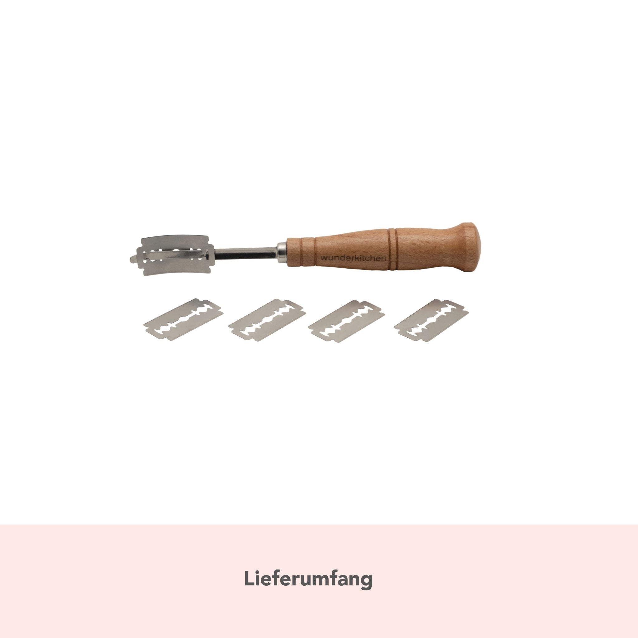 PIQIUQIU Taglierina per Pane Bread Lame - Coltello da Panettiere, Coltello per Segnare con 5 PIQIUQIU Taglierina per Pane Bread Lame - Coltello da Panettiere, Coltello per Segnare con 5