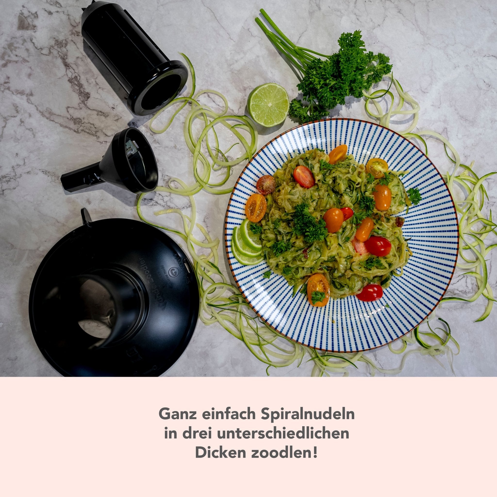 [Erweiterung] WunderZoodler® | Spiralschneider für WunderSlicer - Wundermix GmbH