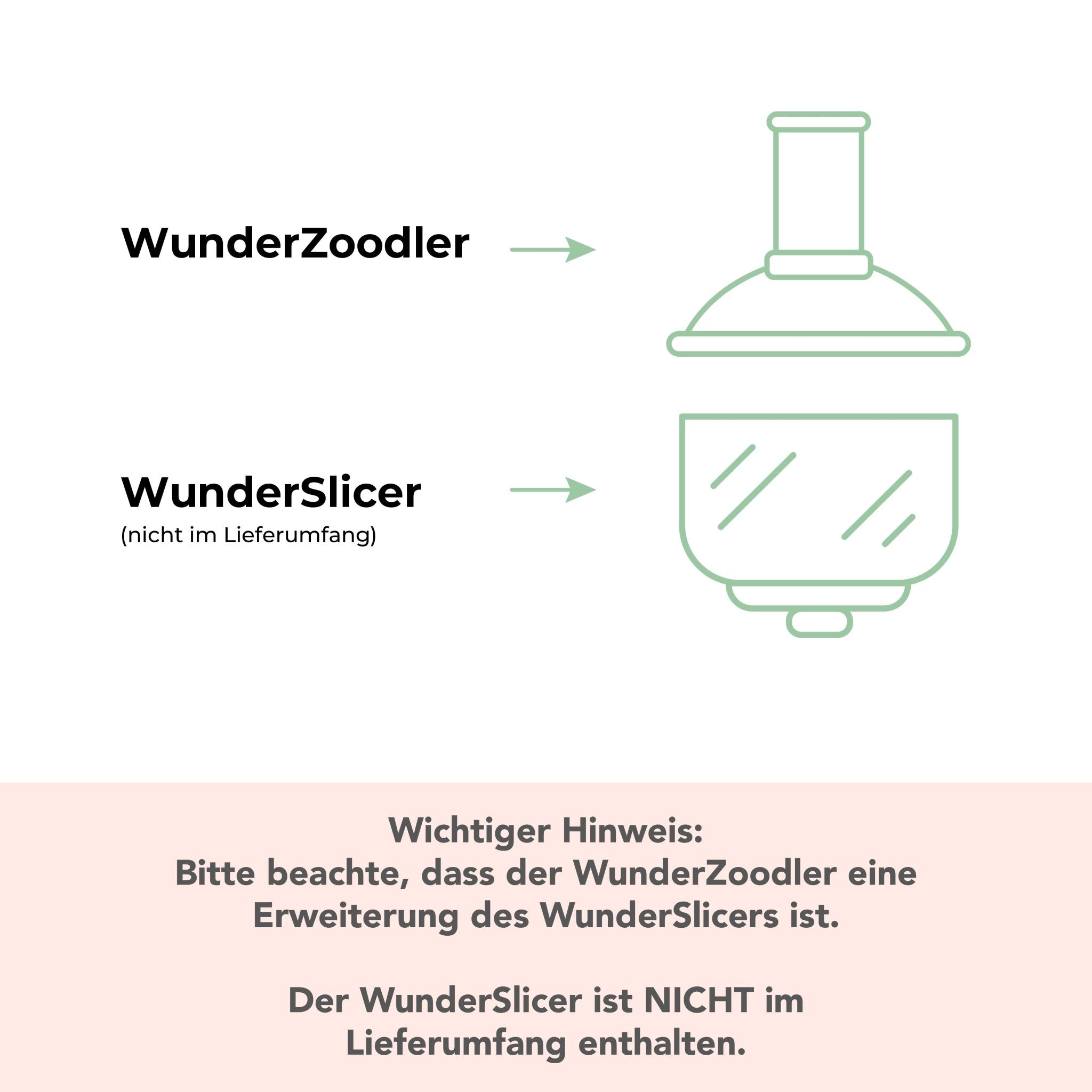 [Erweiterung] WunderZoodler® | Spiralschneider für WunderSlicer - Wundermix GmbH