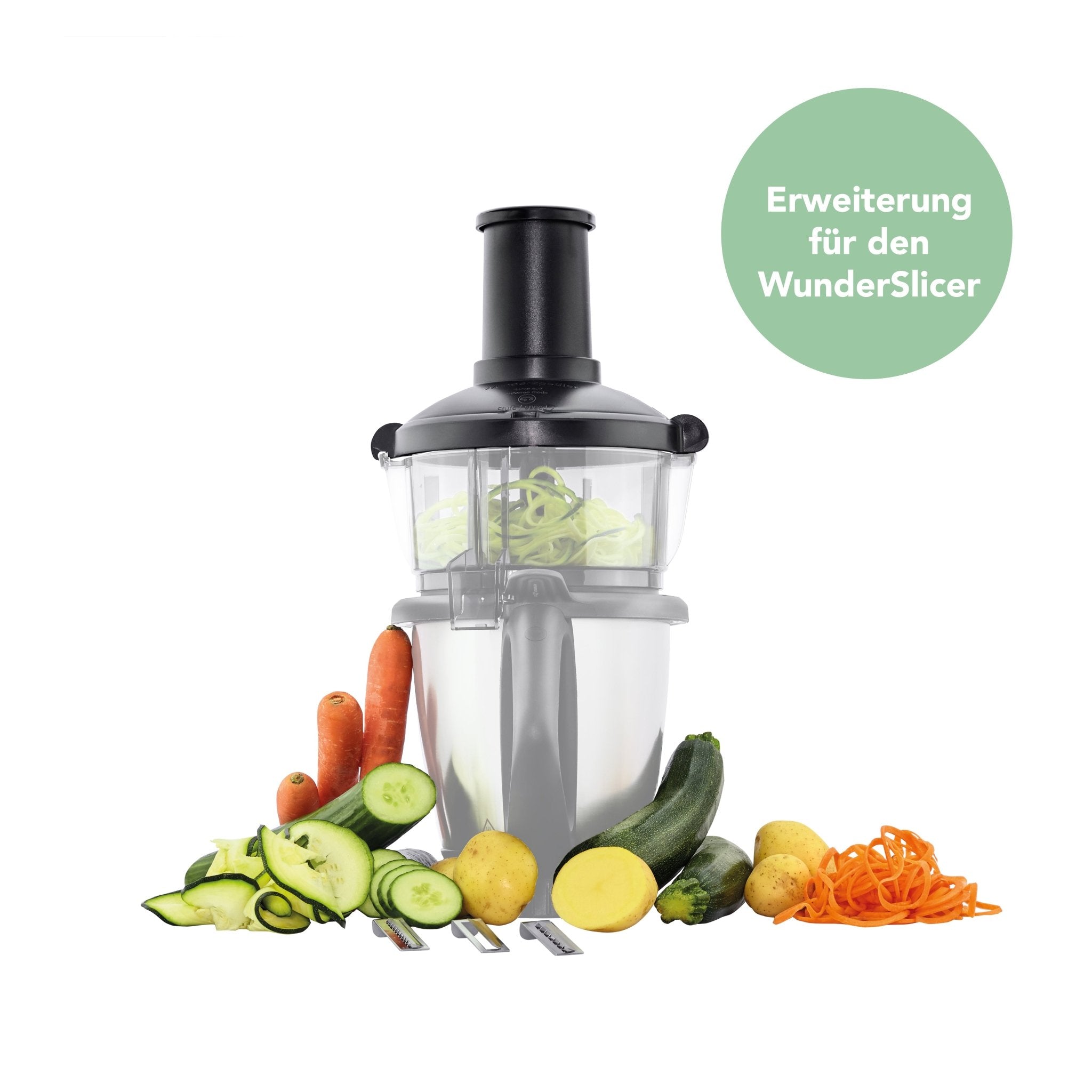 [Erweiterung] WunderZoodler® | Spiralschneider für WunderSlicer - Wundermix GmbH