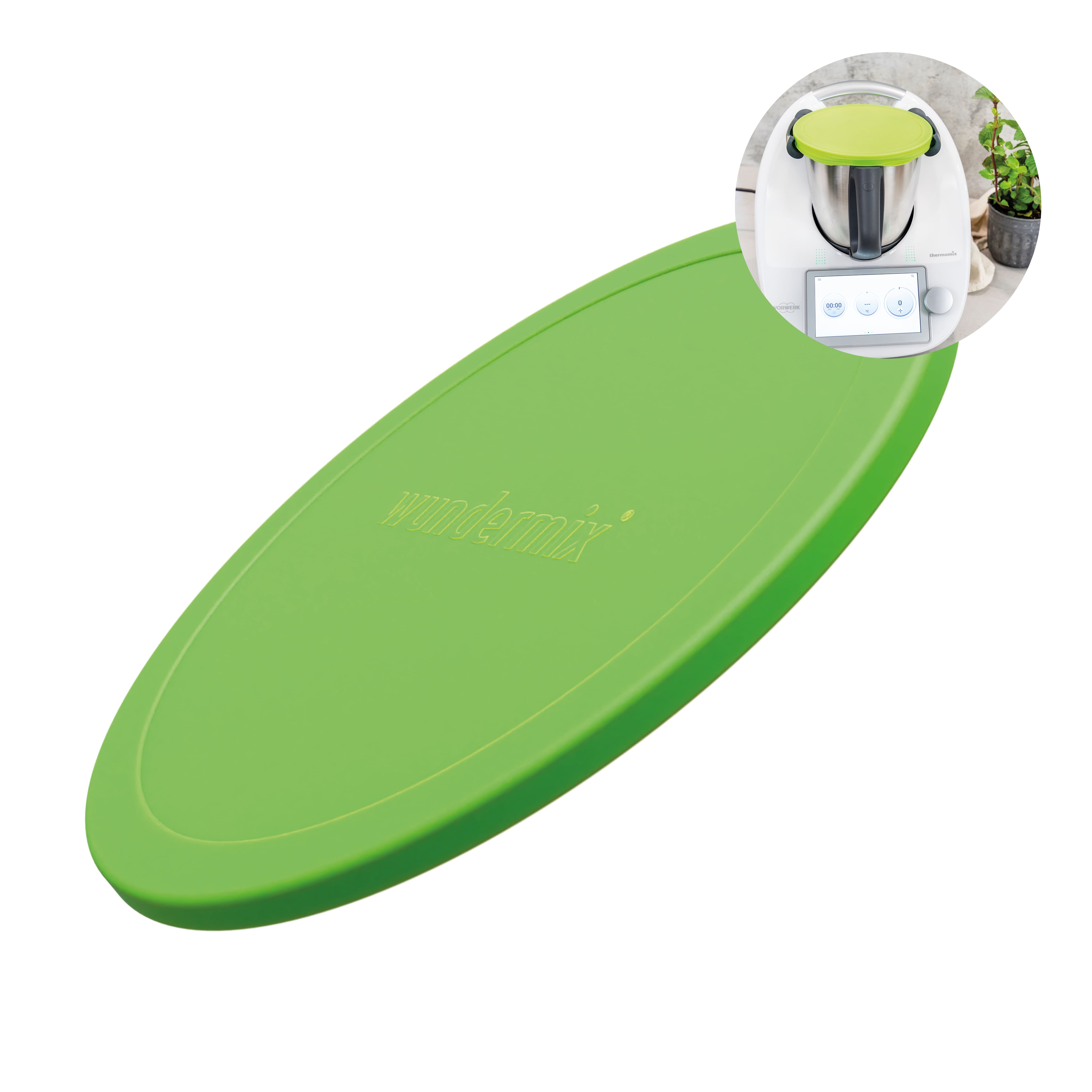 WunderLidSilicone lid for Thermomix mixing bowl TM7, TM6, TM5, TM31